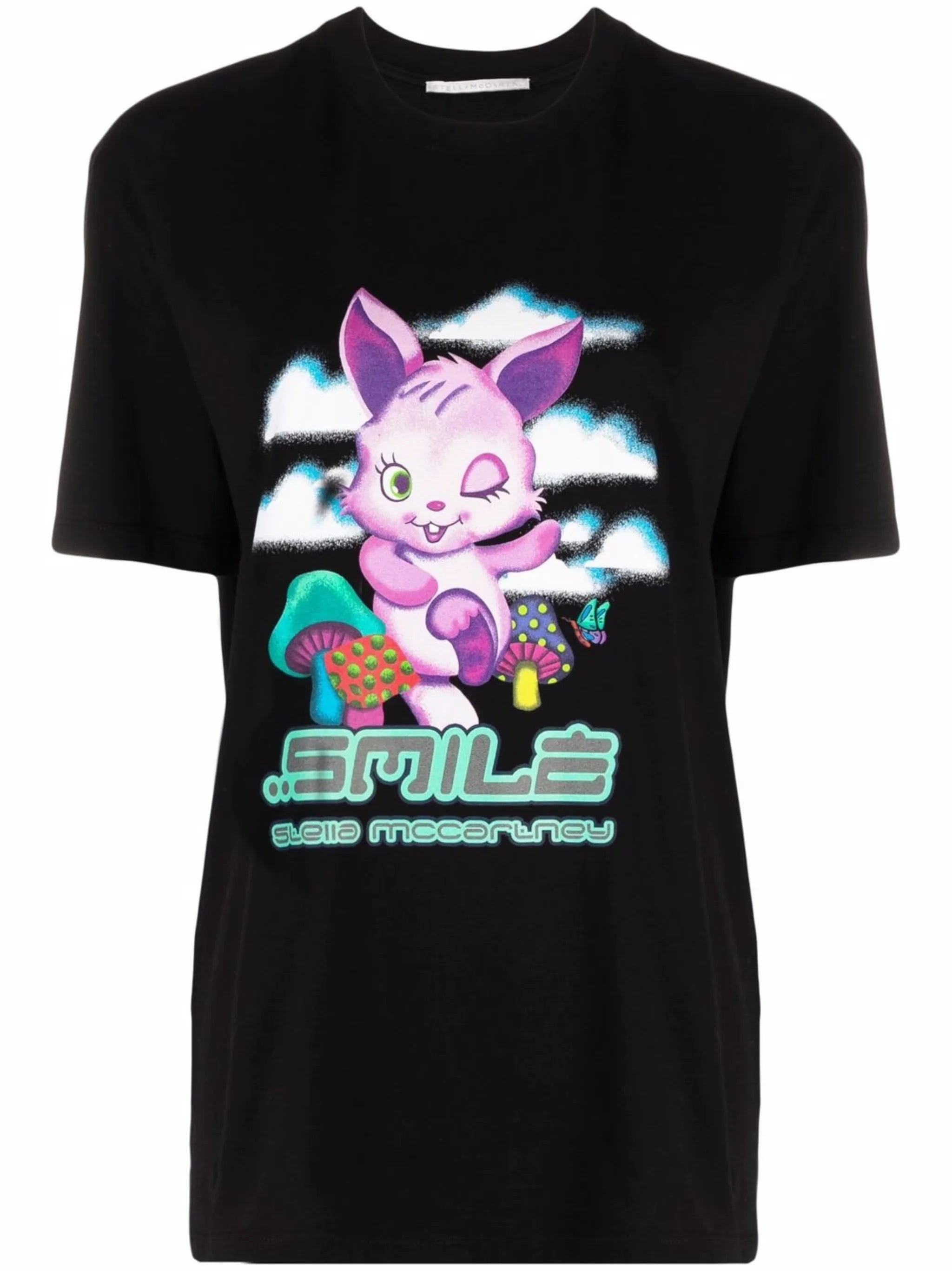 graphic-print cotton T-shirt