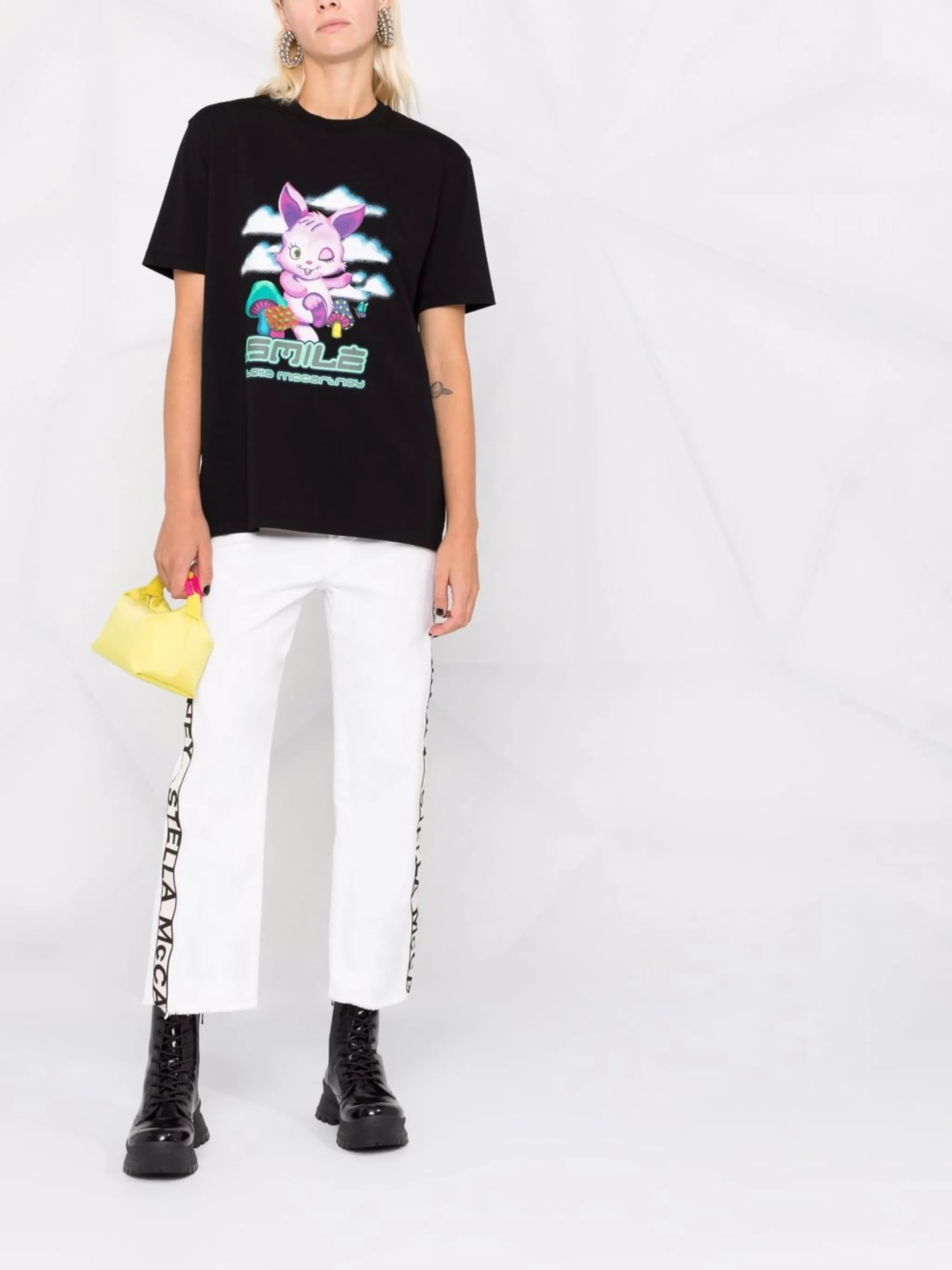 graphic-print cotton T-shirt