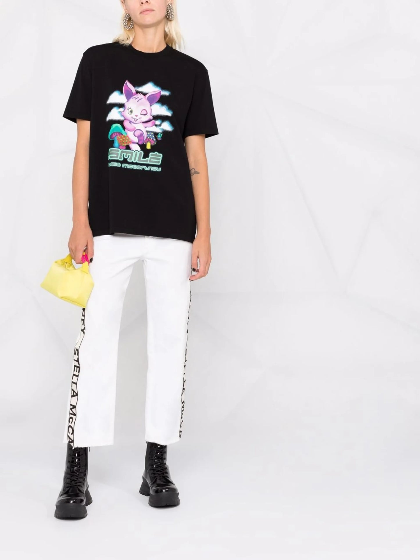 graphic-print cotton T-shirt