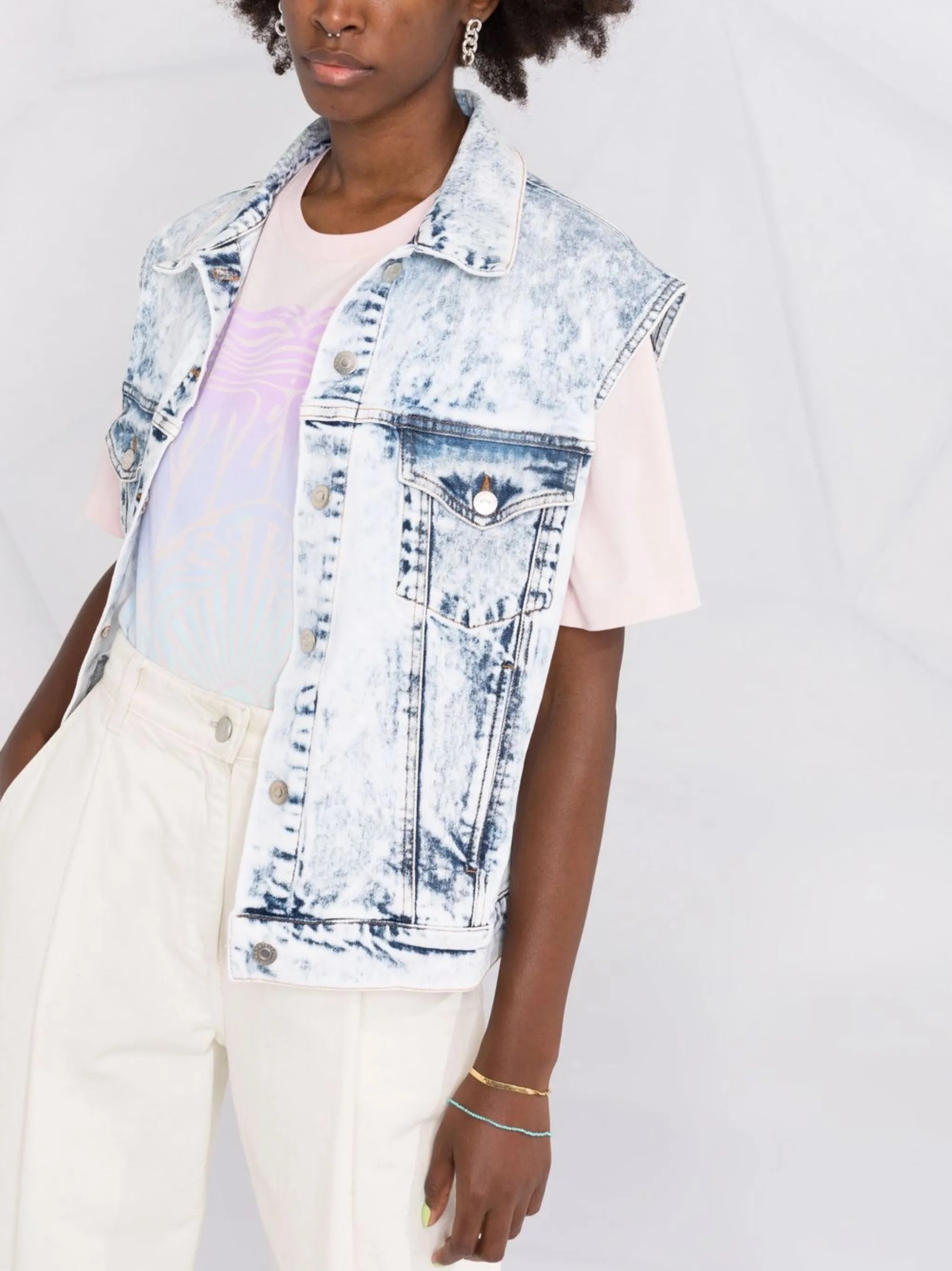 graphic-print cotton T-shirt