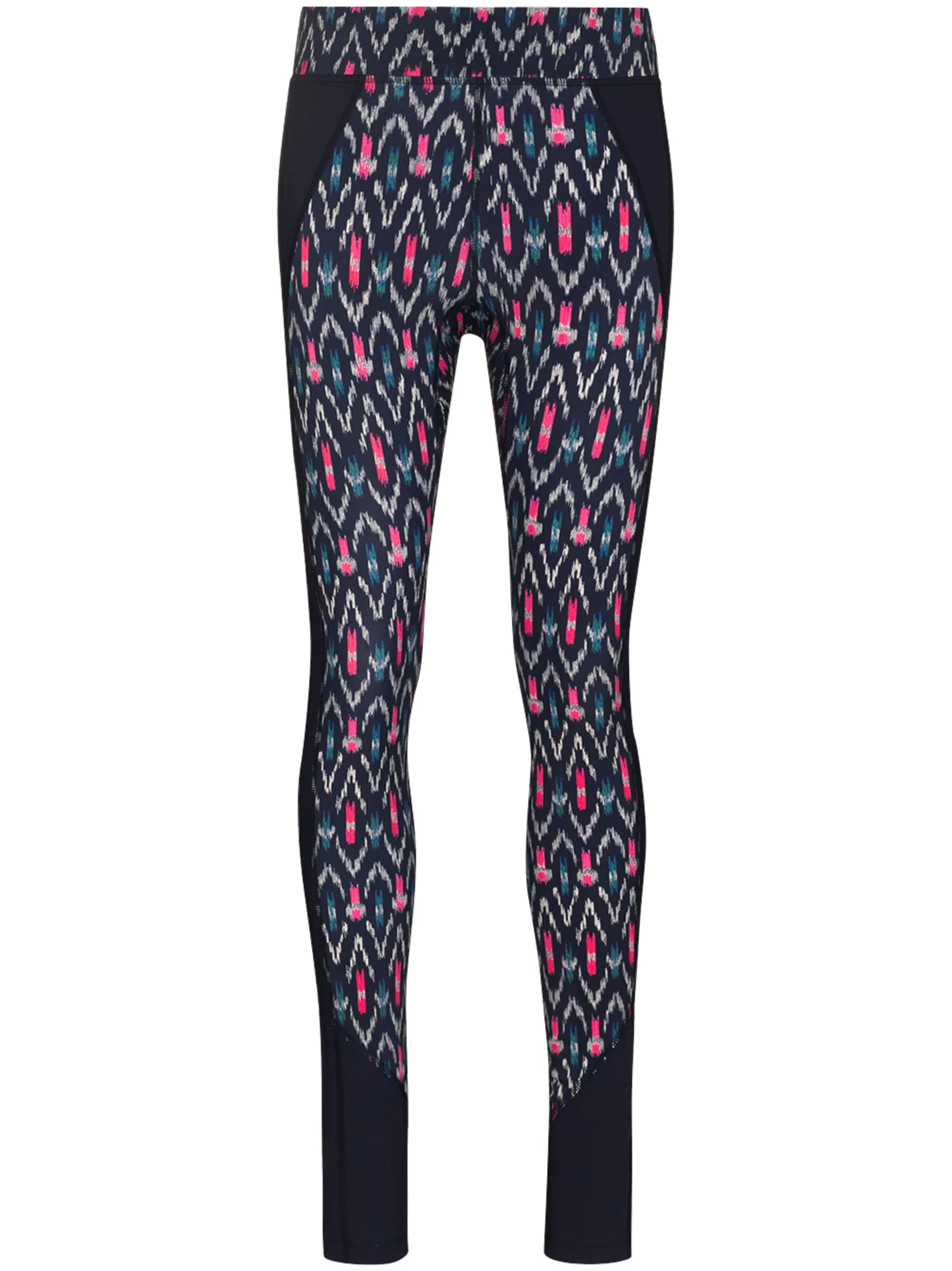 Tisea abstract-print performance leggings