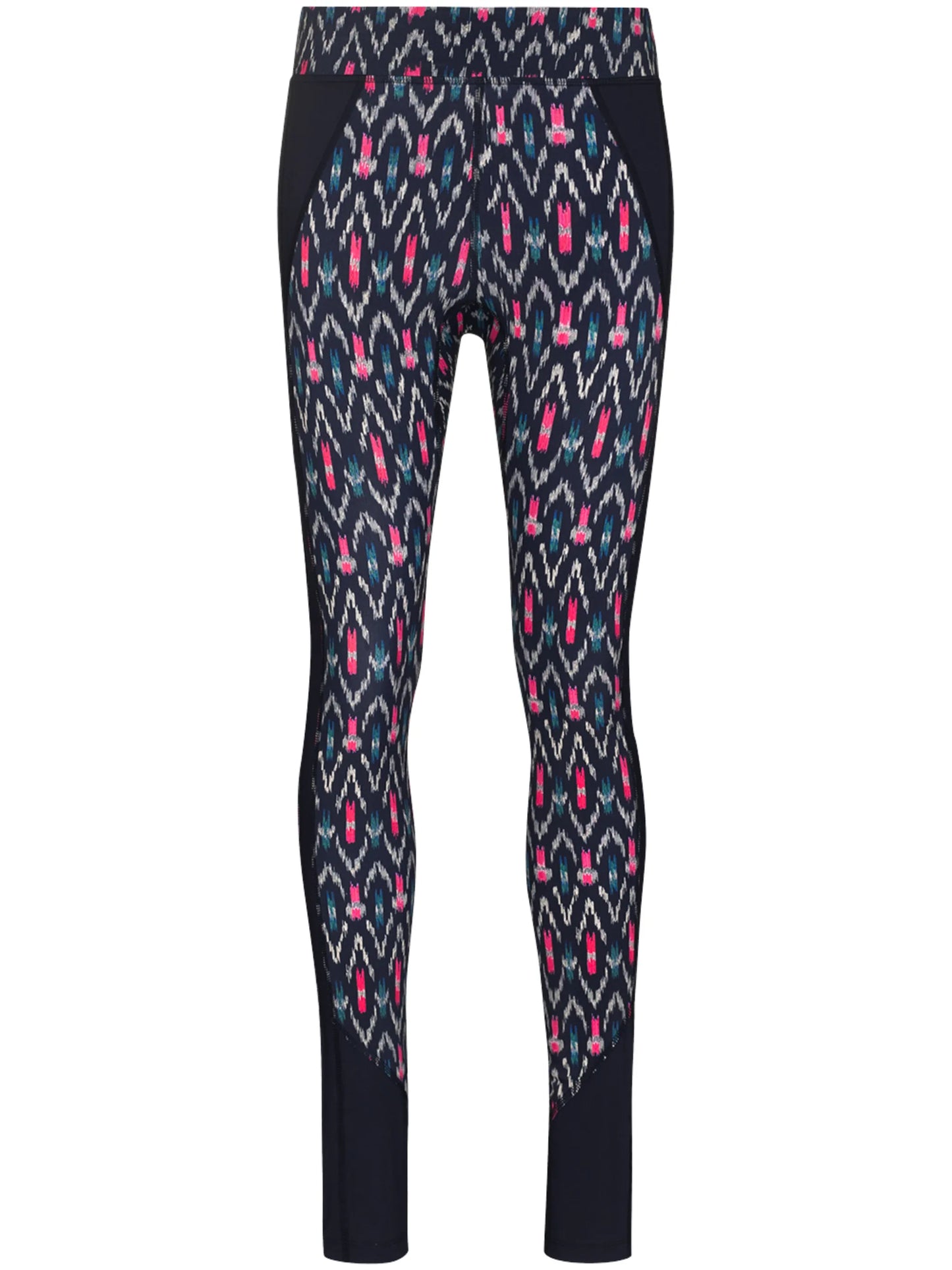 Tisea abstract-print performance leggings