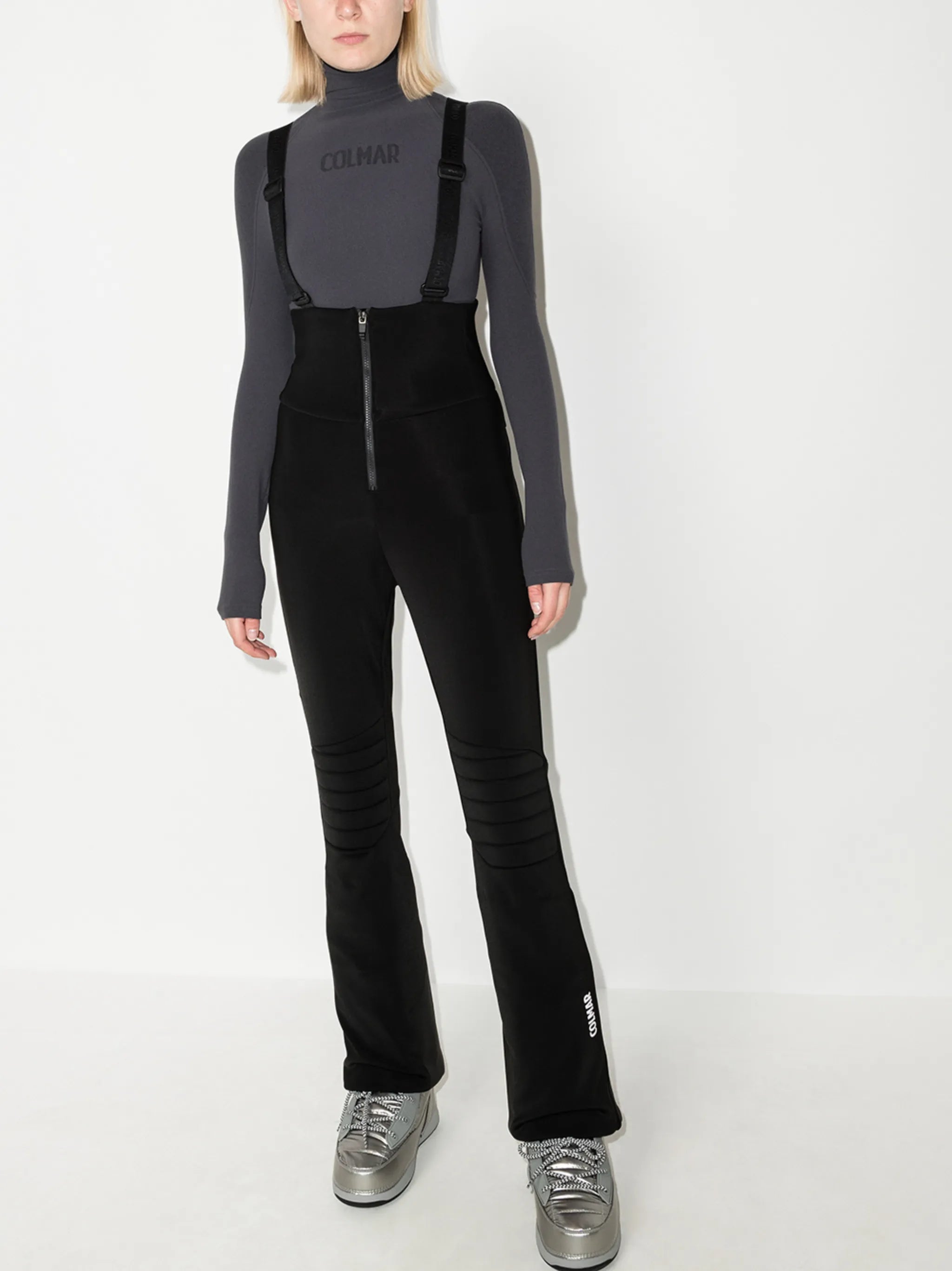 logo-print strap ski bottoms