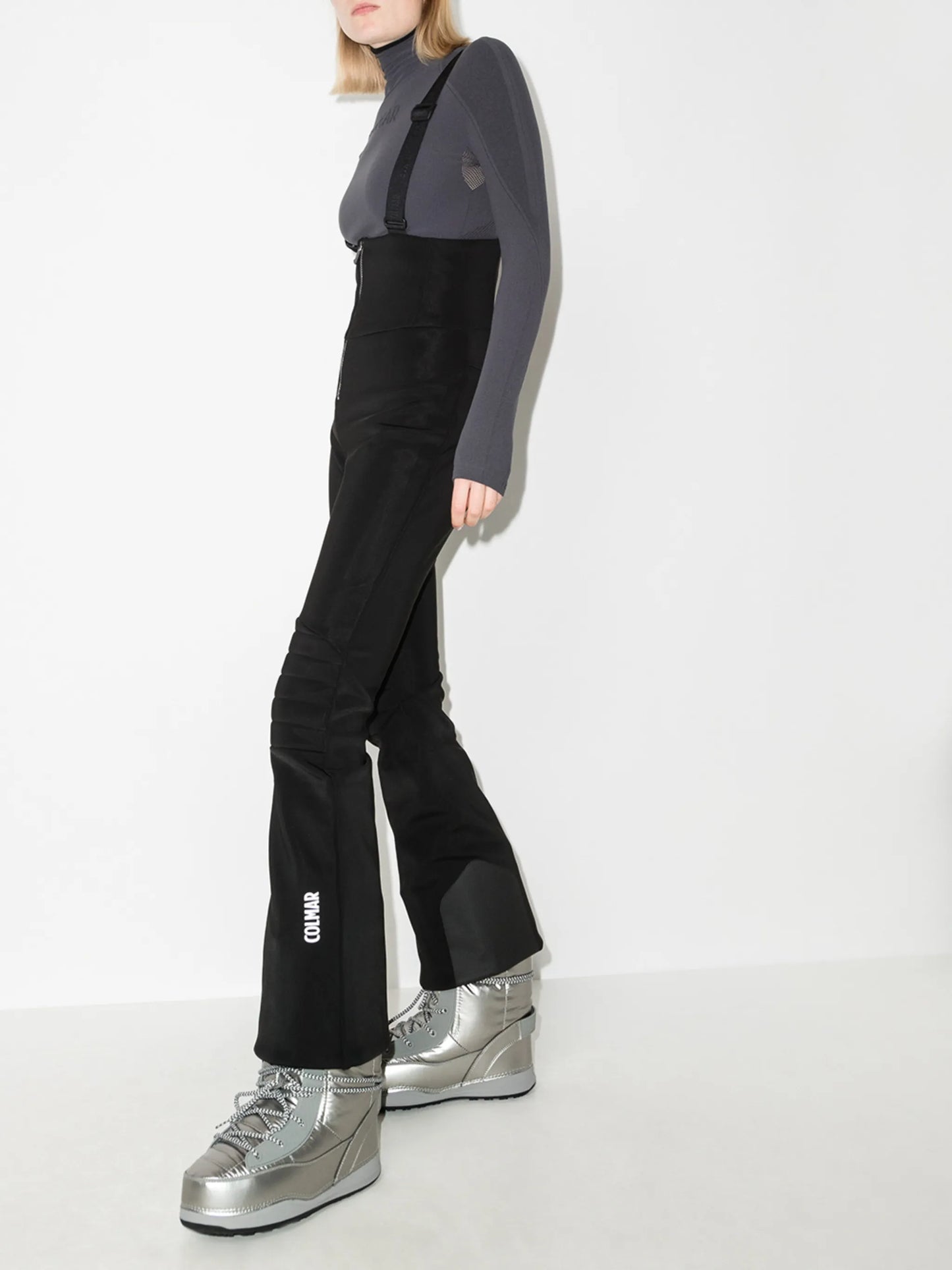 logo-print strap ski bottoms