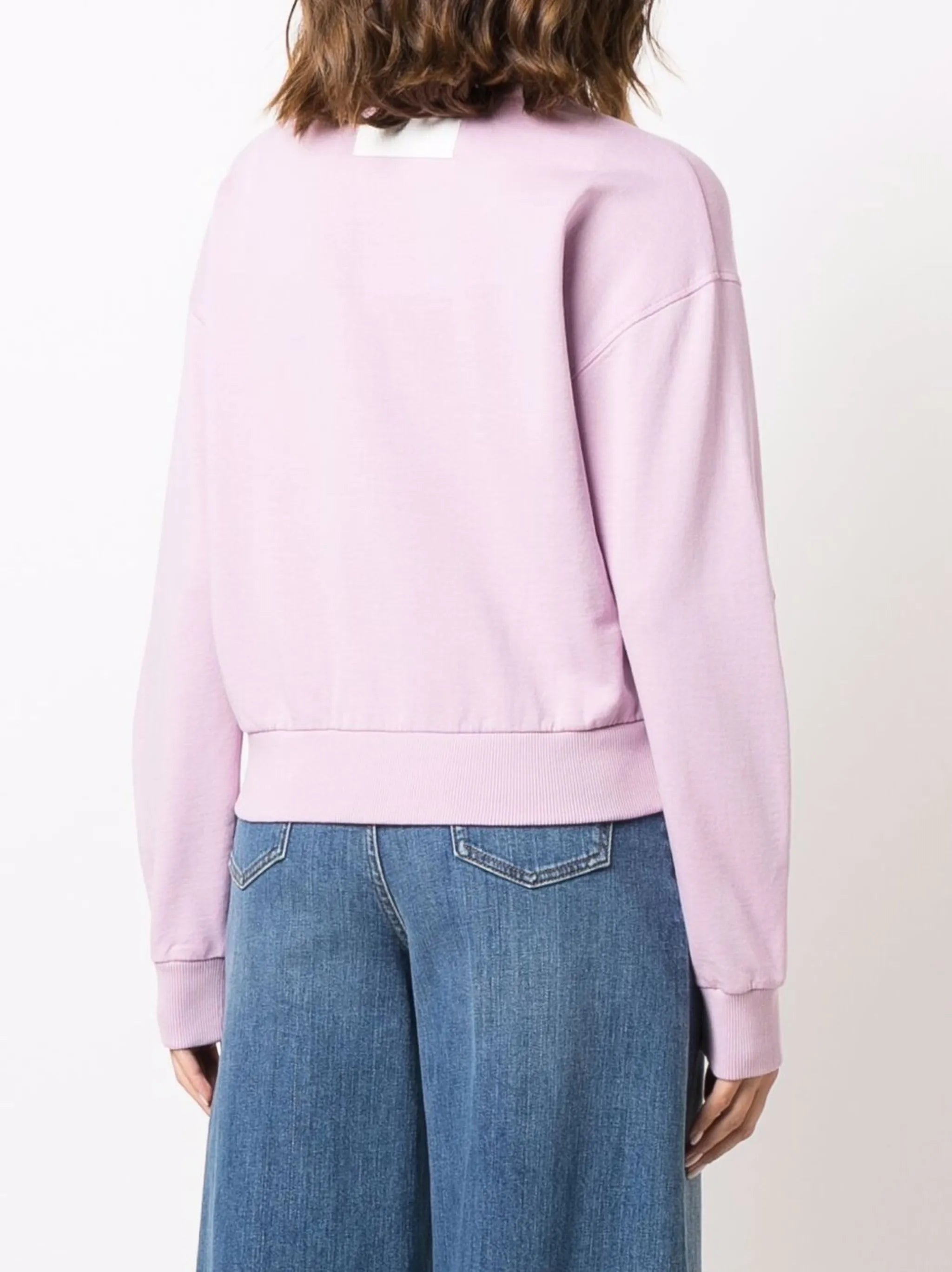 graphic-print sweatshirt
