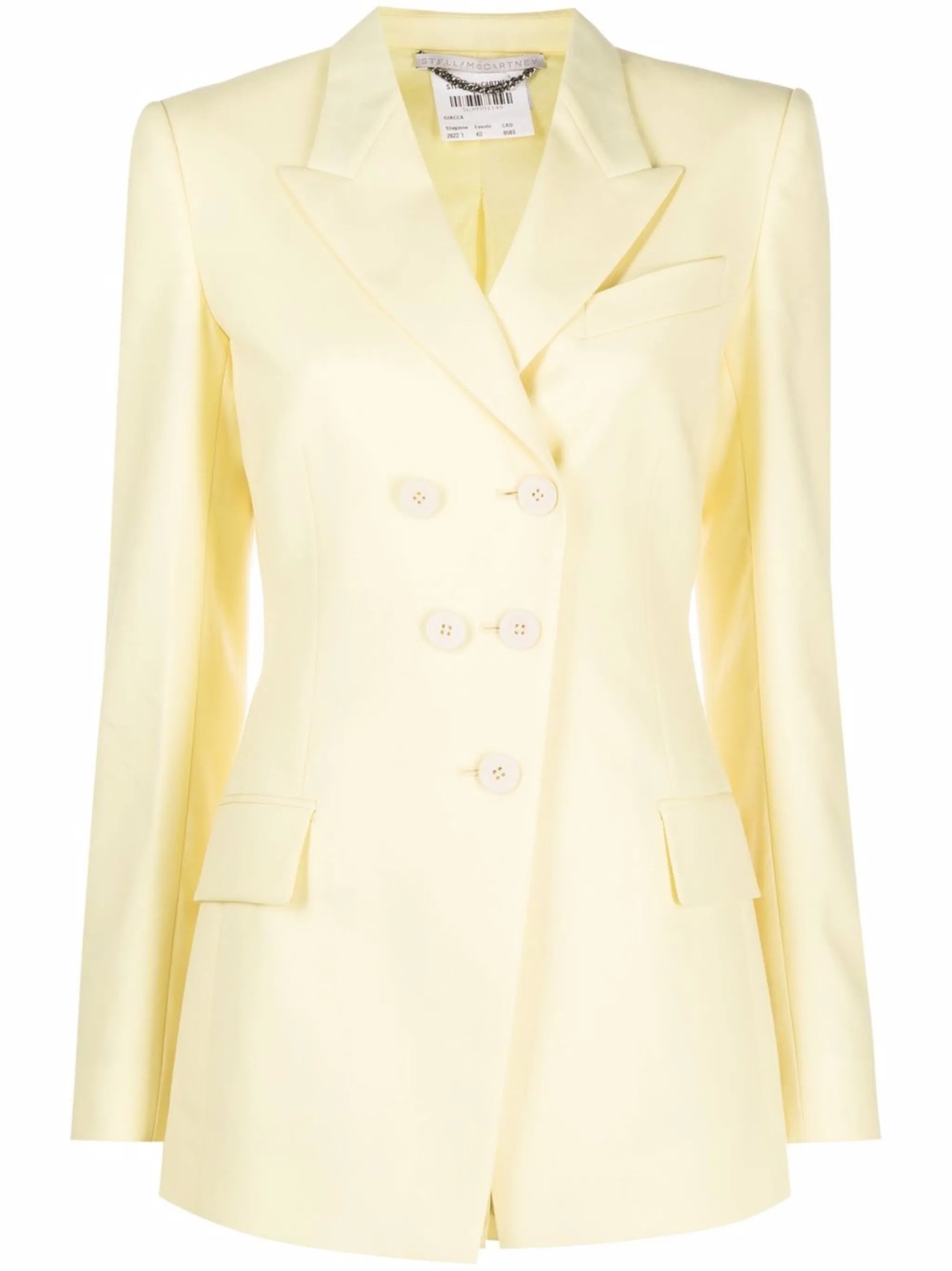 double-breasted blazer