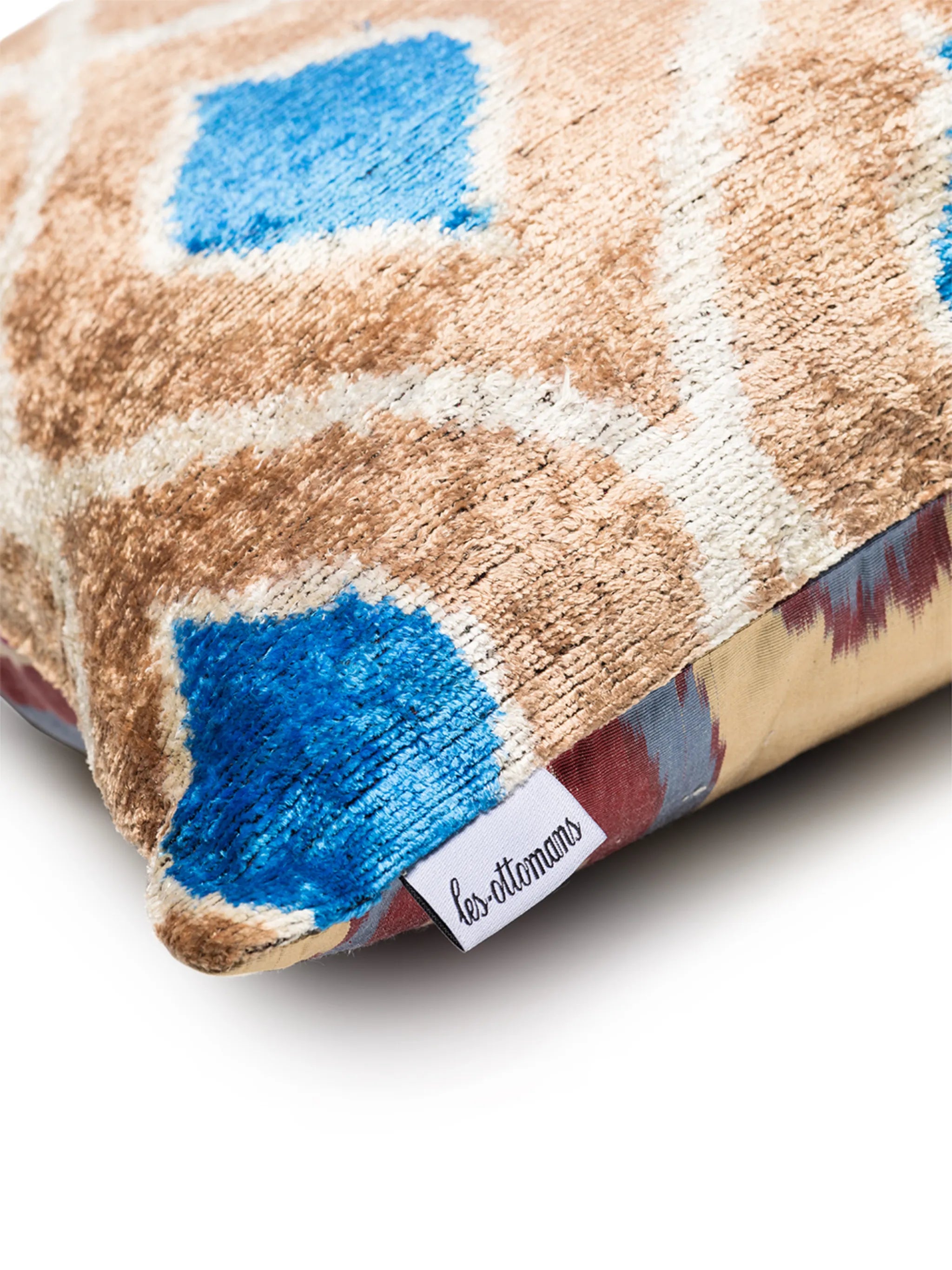 double-sided velvet cushion 50x50cm