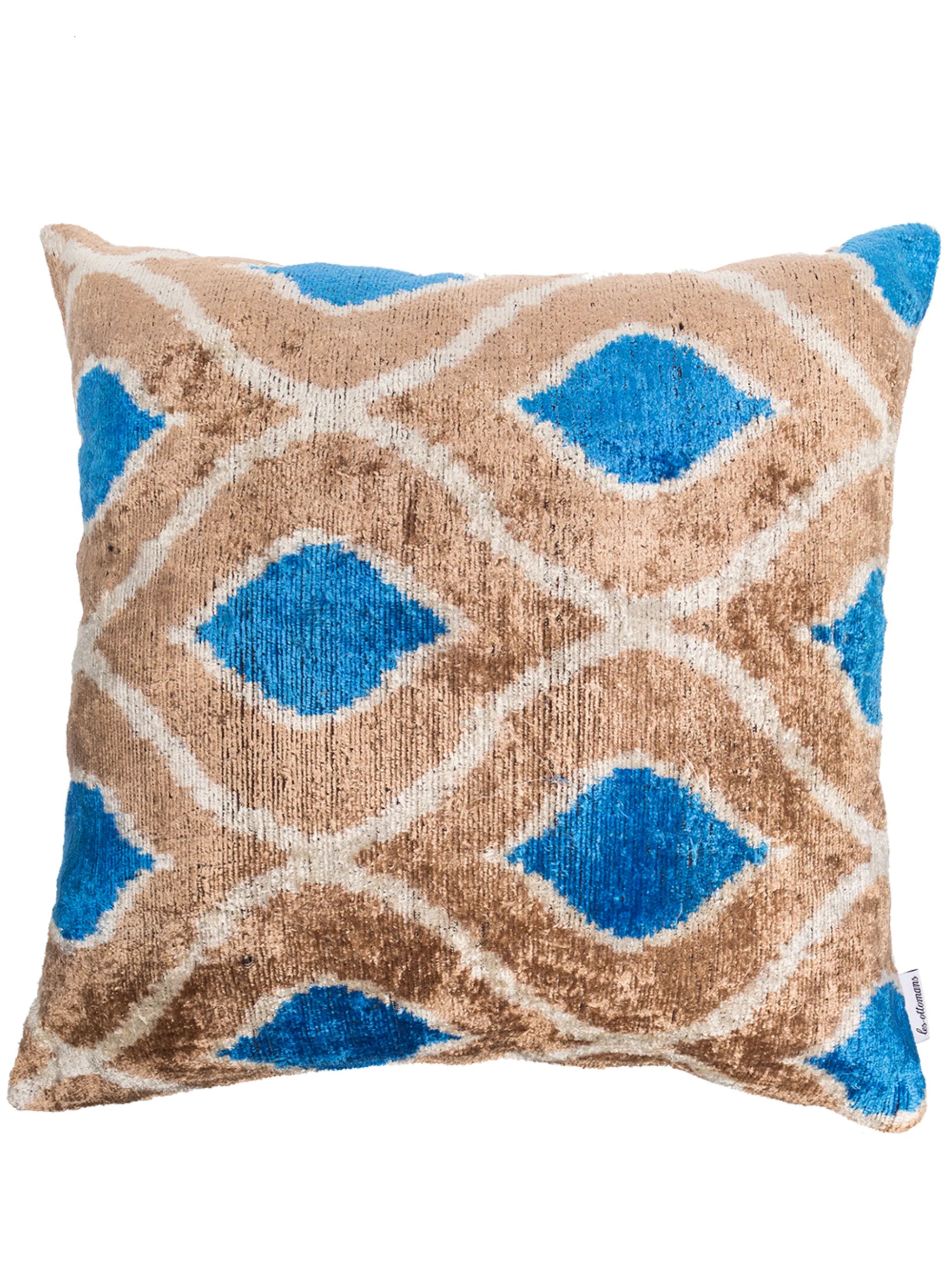 double-sided velvet cushion 50x50cm