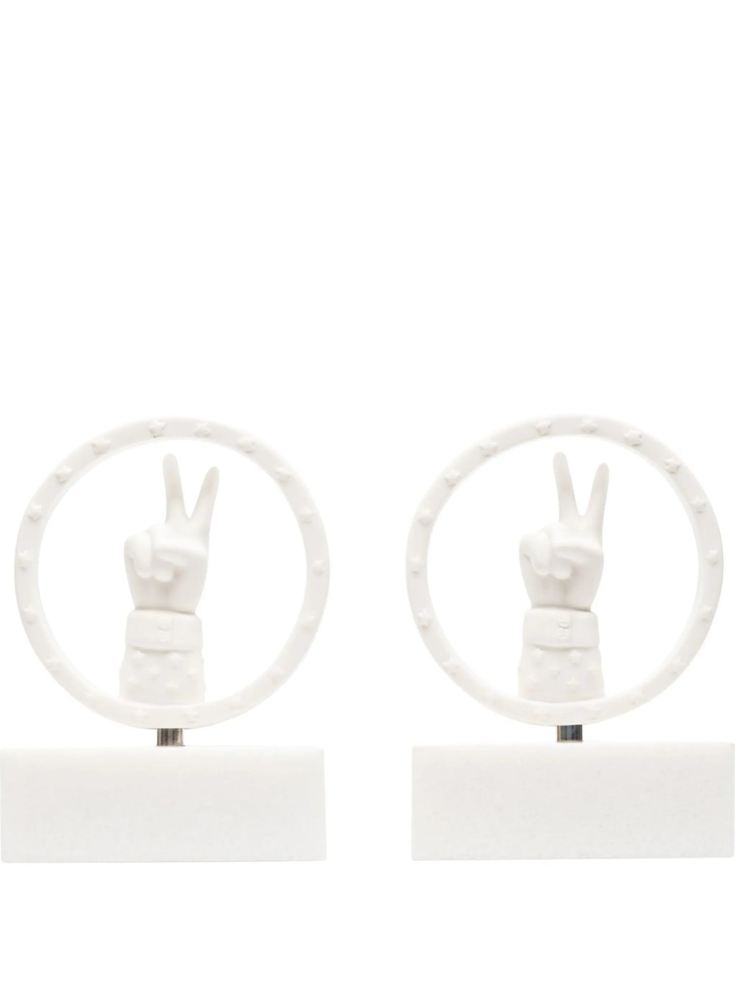 Peace bookend set