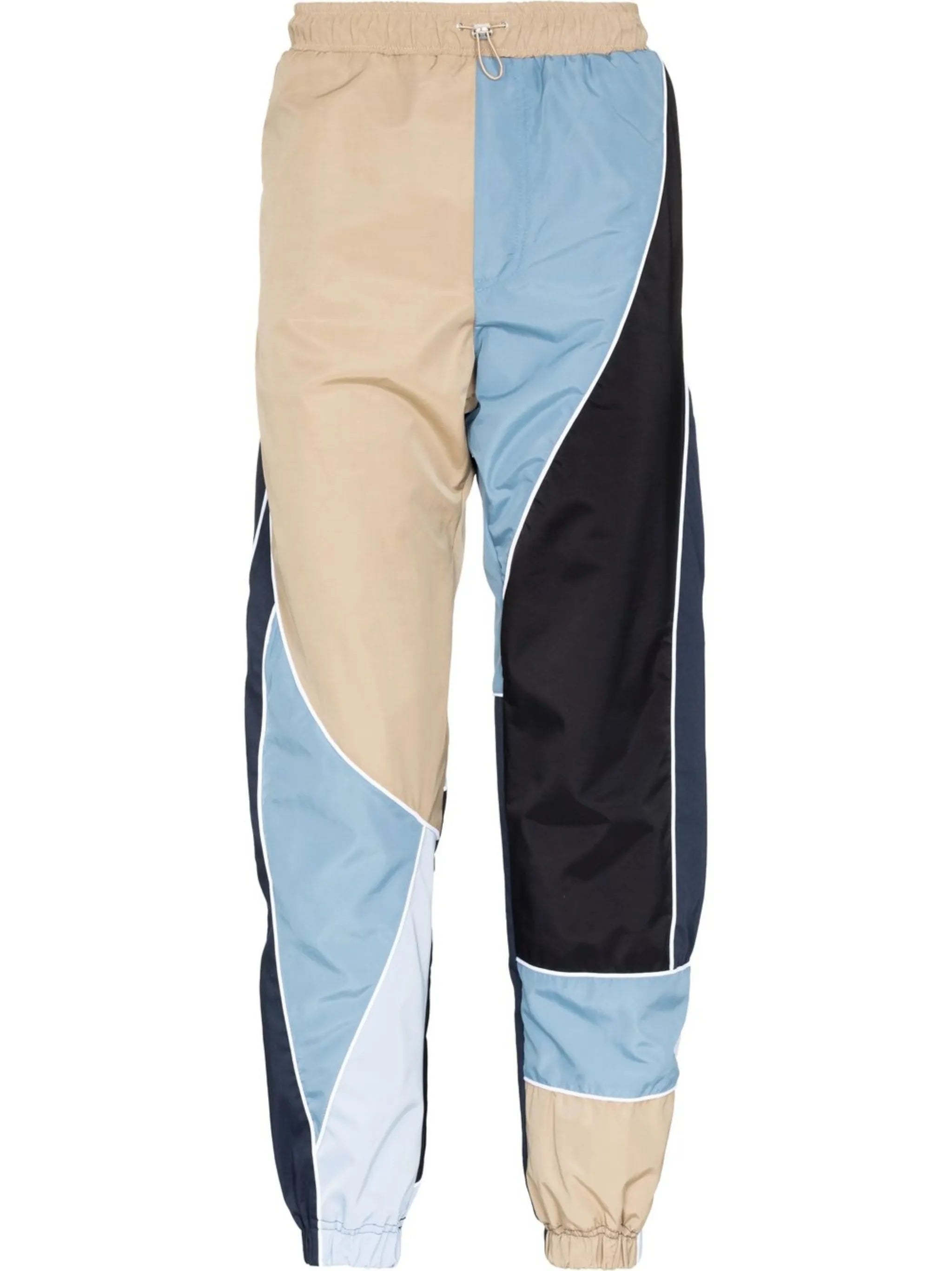 patchwork track pants