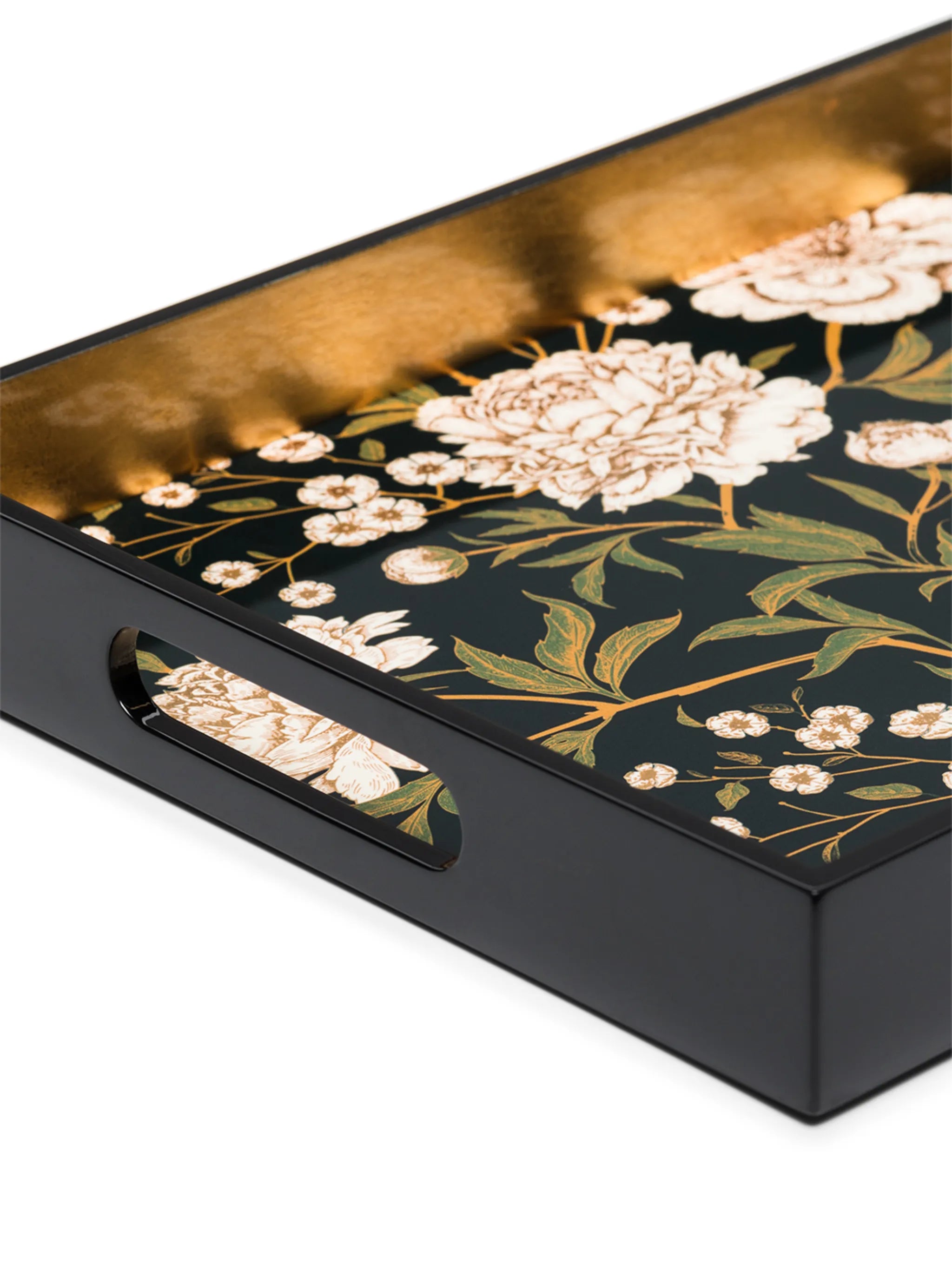 lacquered table  tray L40xcm x W25cm