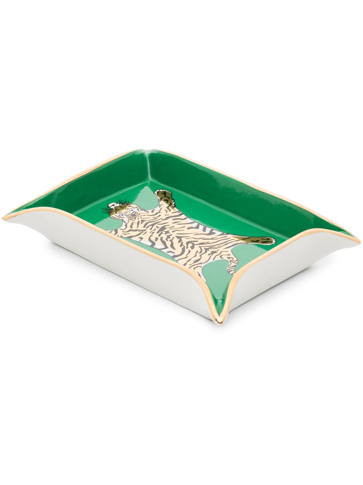 tiger-print valet tray