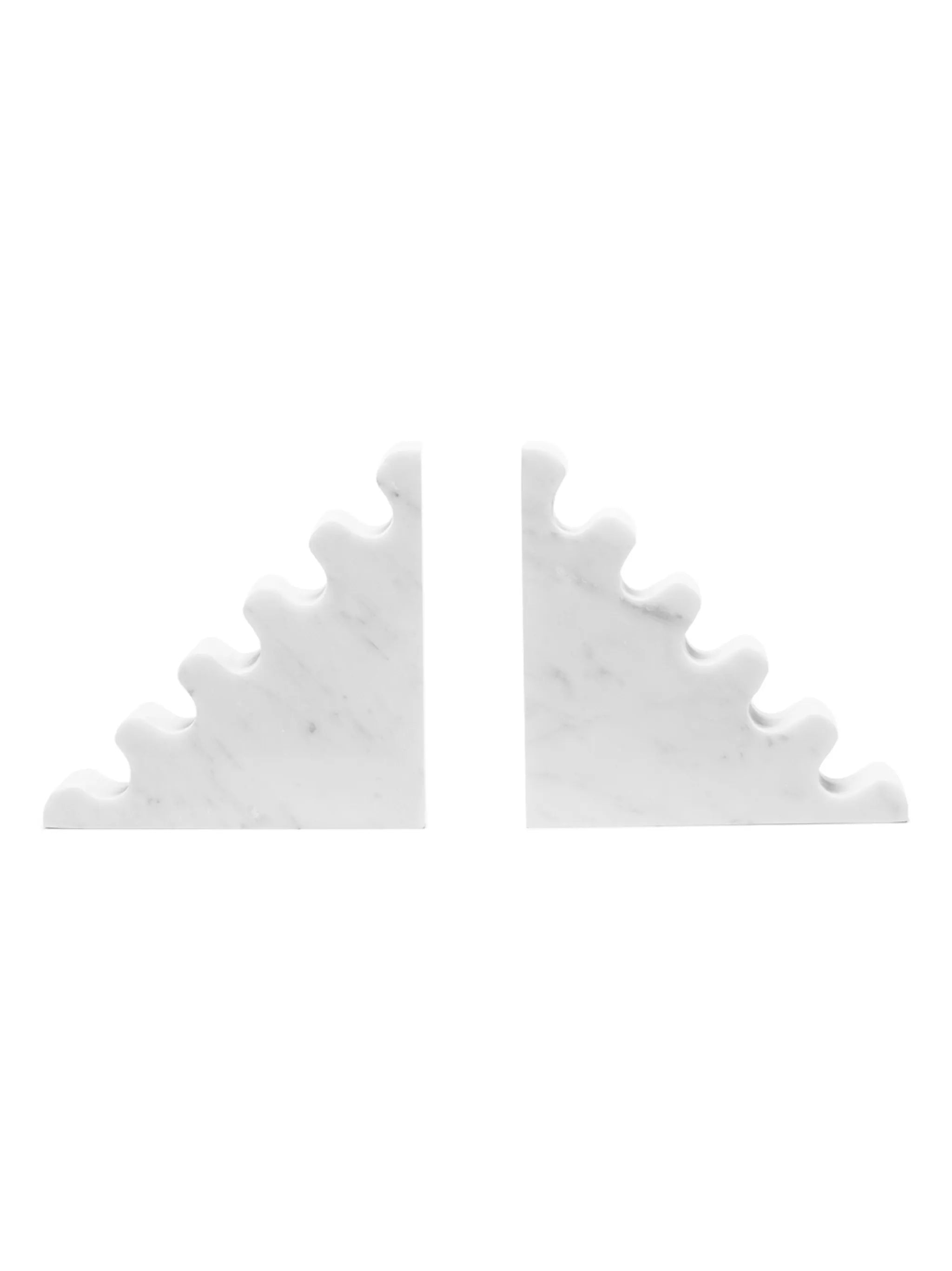 Ripple set of two bookends