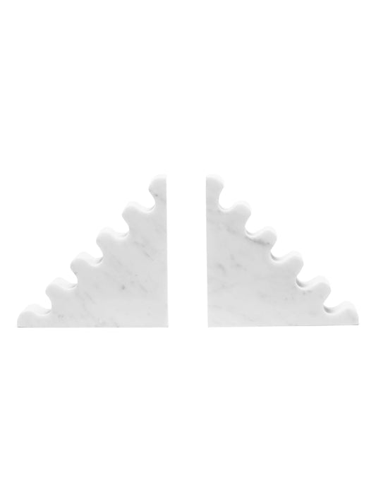 Ripple set of two bookends