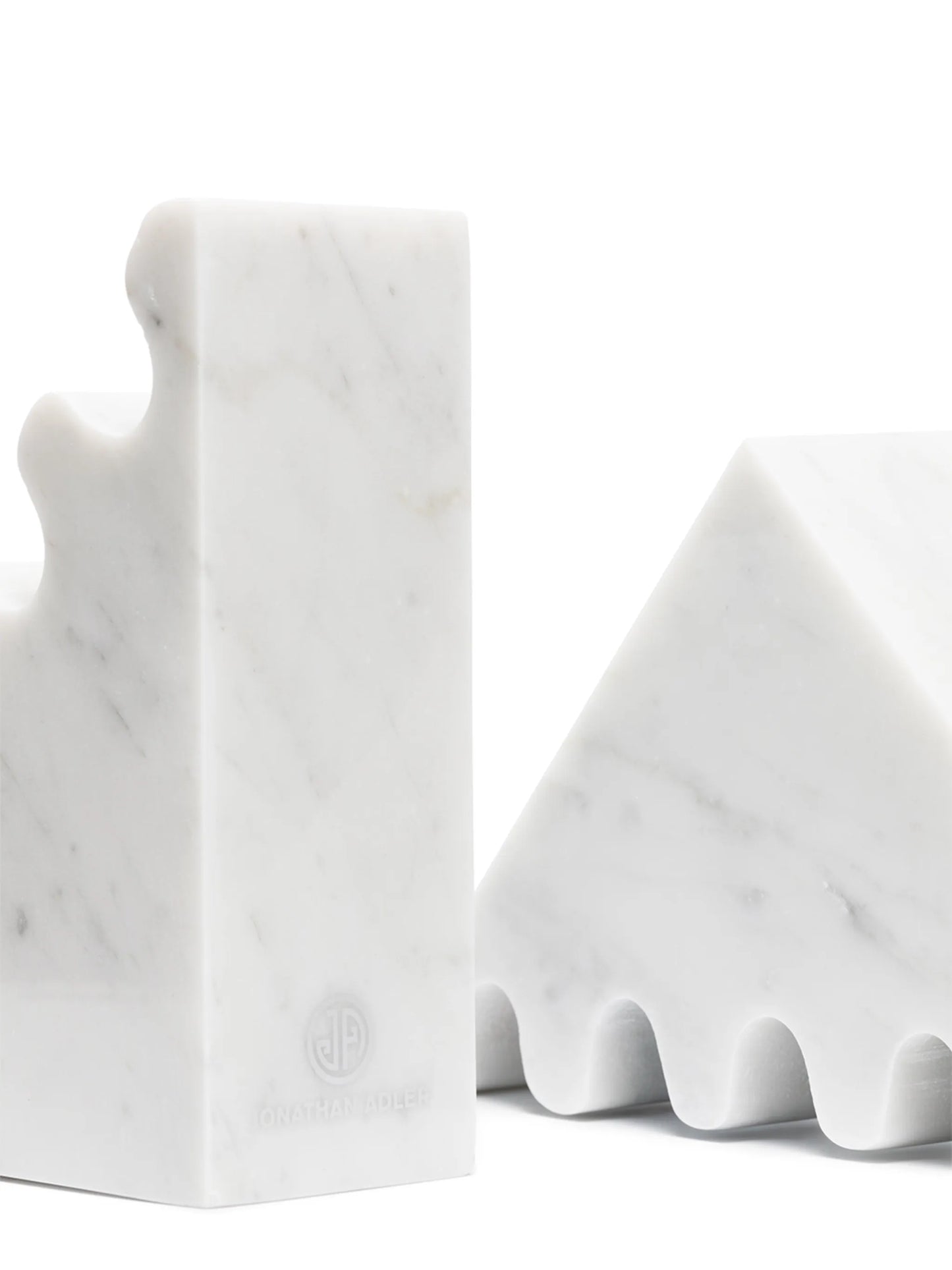 Ripple set of two bookends
