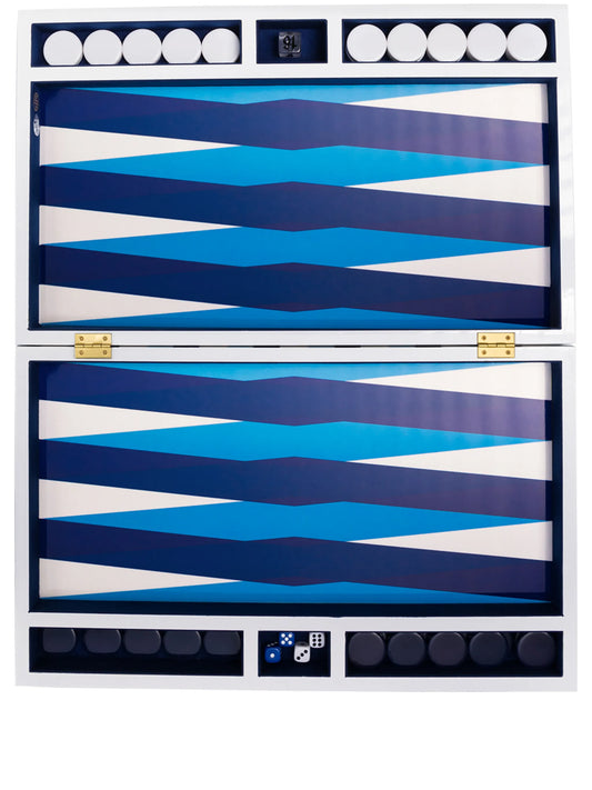 checkboard backgammon set