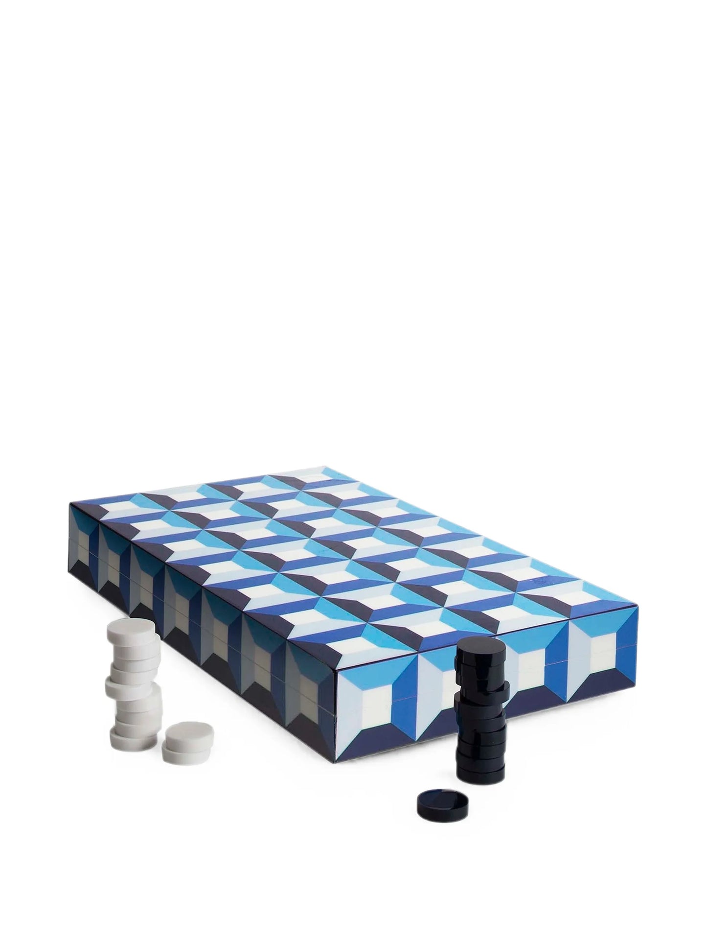 checkboard backgammon set
