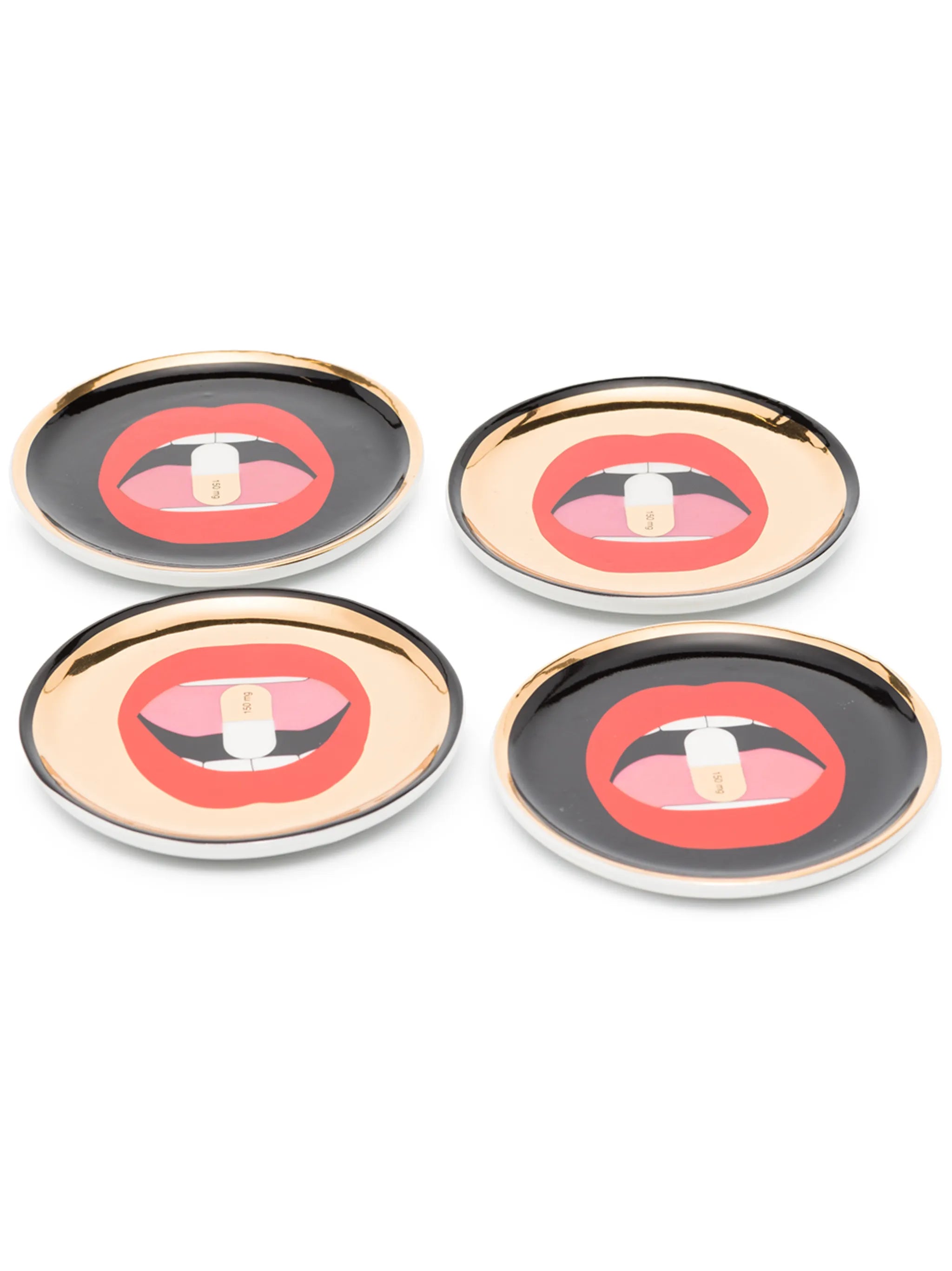Full Dose Coaster set-of-four coasters