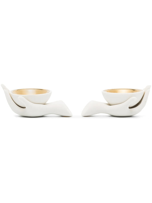 Eve salt and pepper cellars