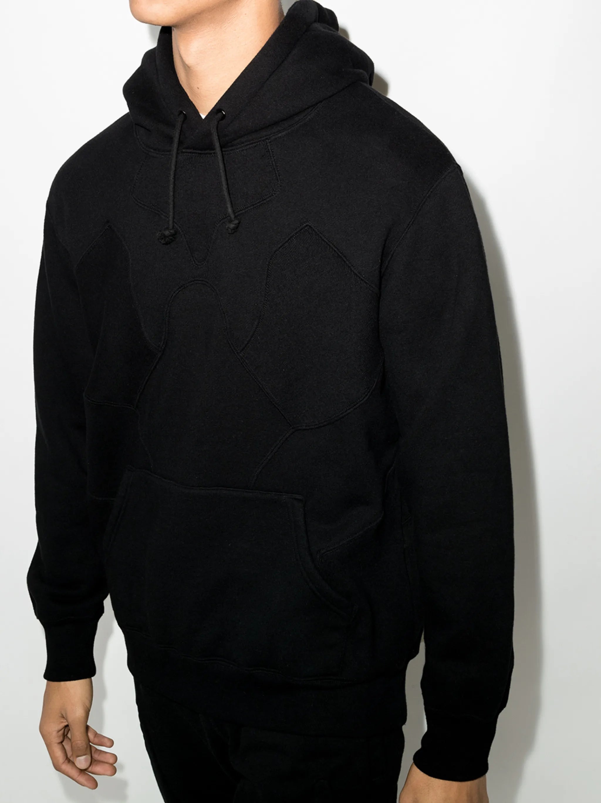 x Evangelion drawstring hoodie