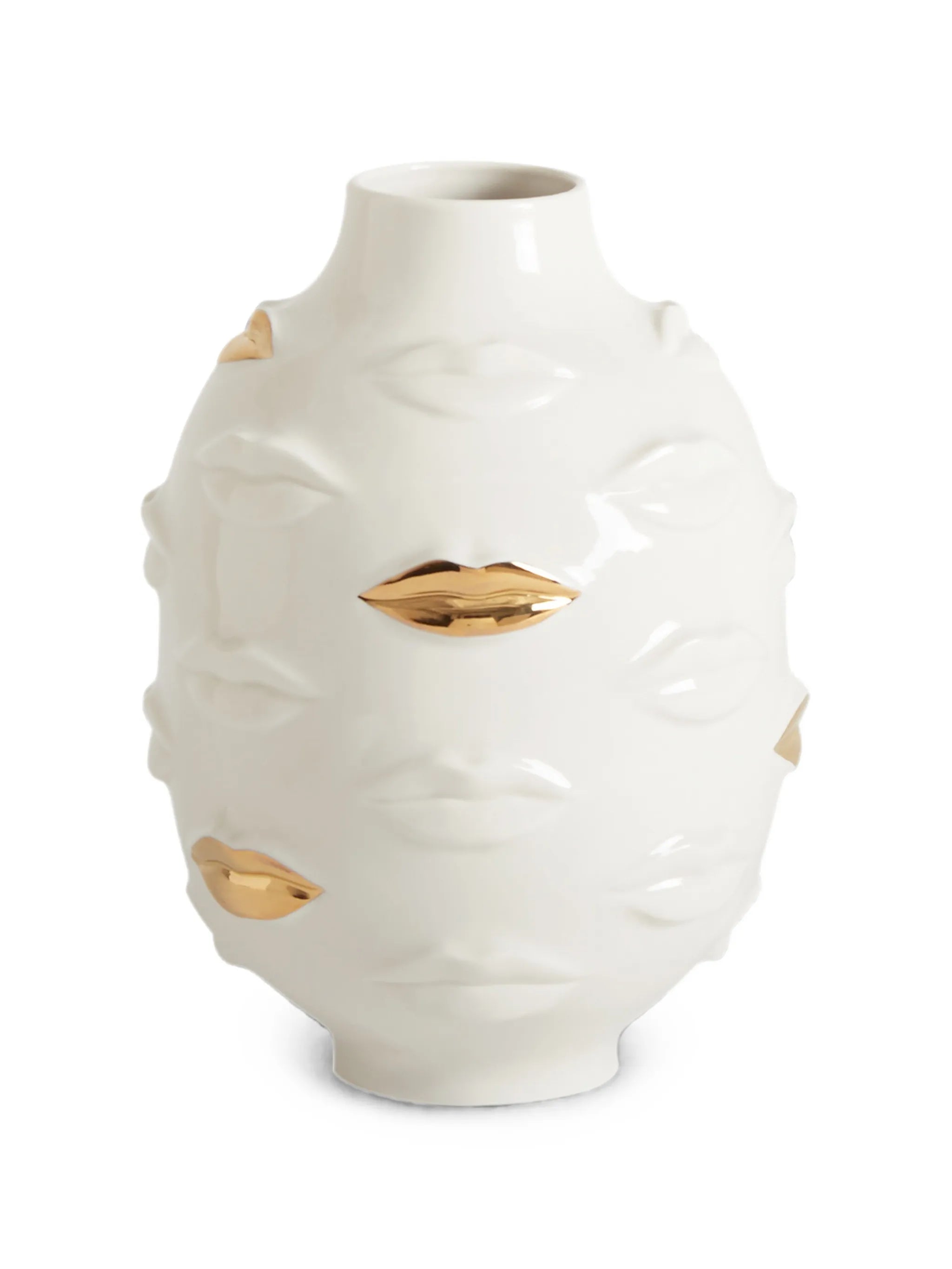 Gilded Gala porcelain vase