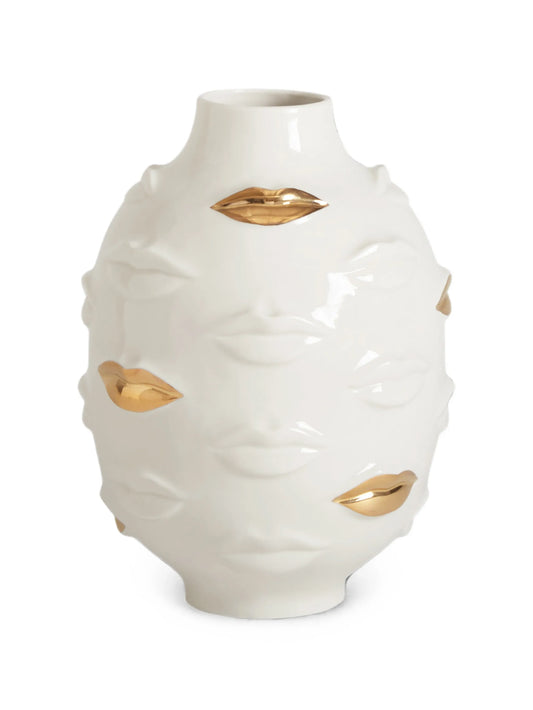 Gilded Gala porcelain vase