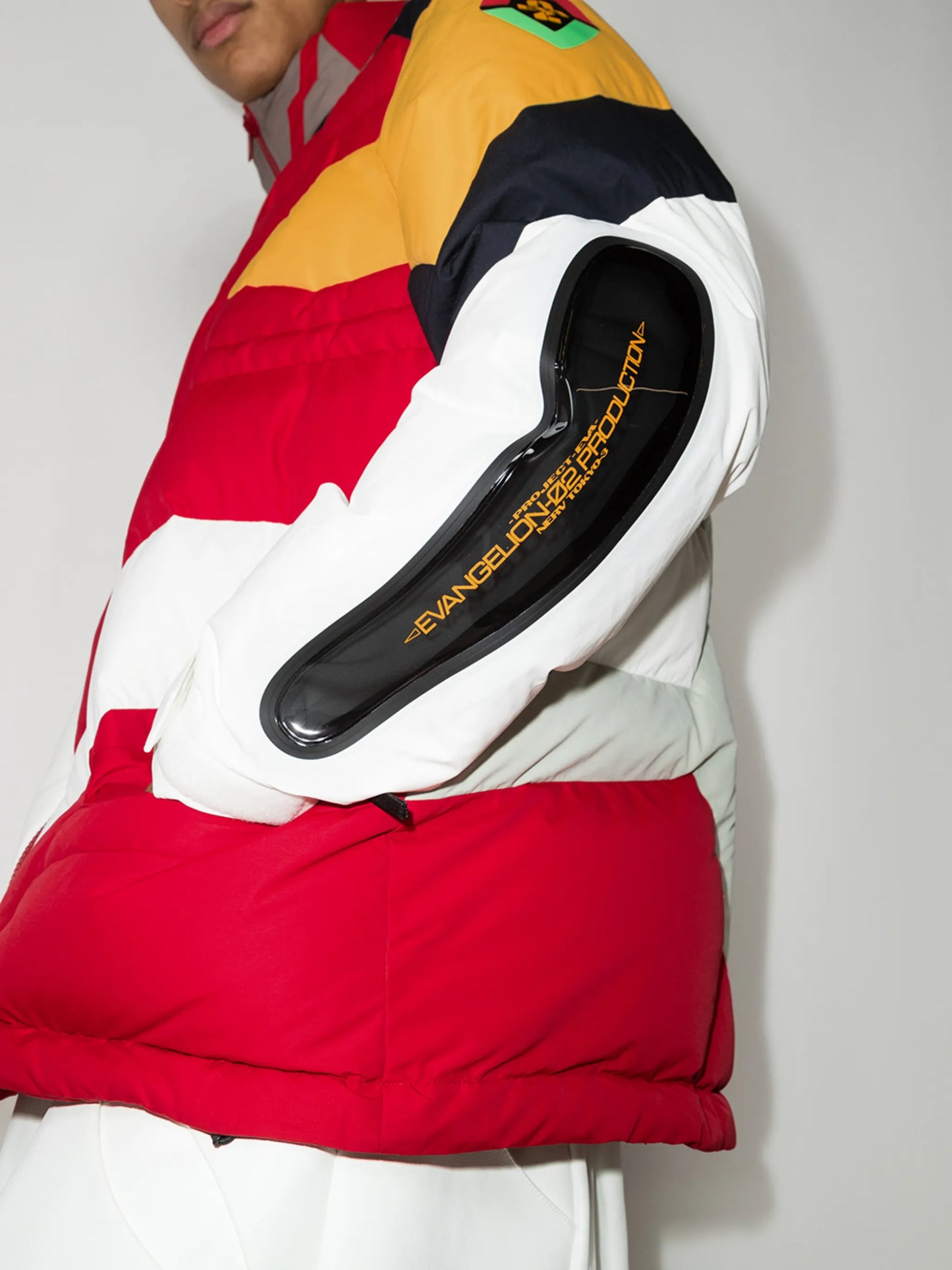 x Evangelion padded puffer jacket