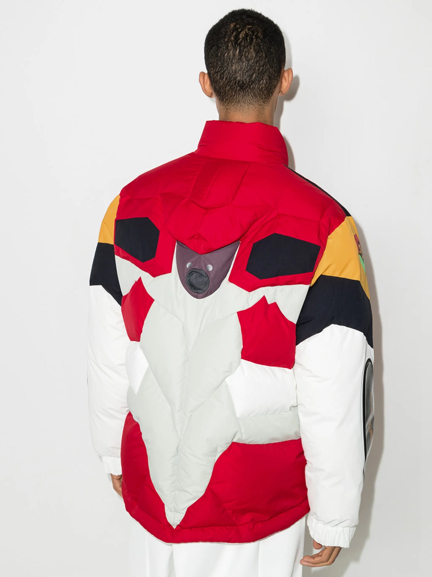 x Evangelion padded puffer jacket