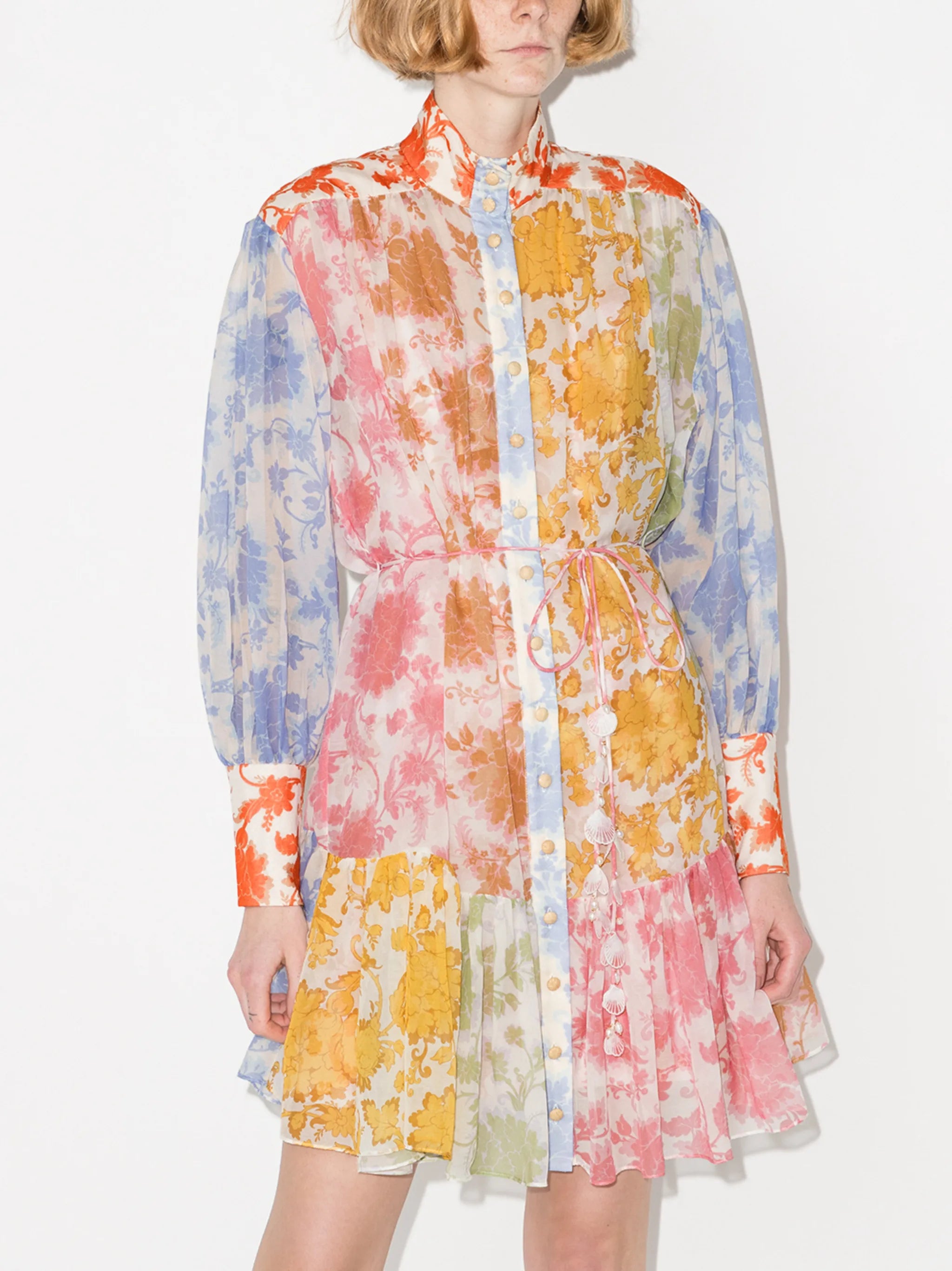Postcard Lantern minidress