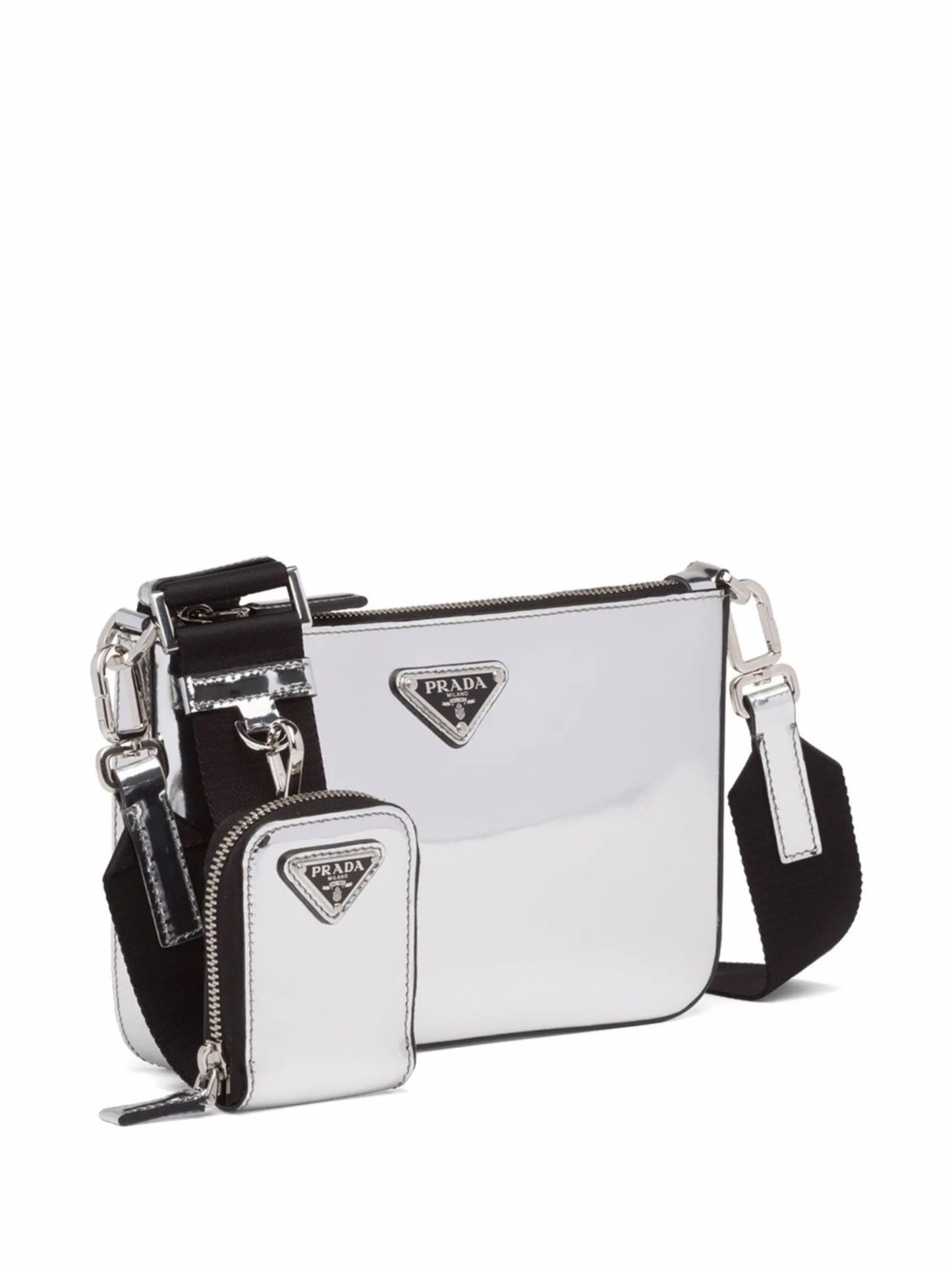 logo-plaque shoulder bag