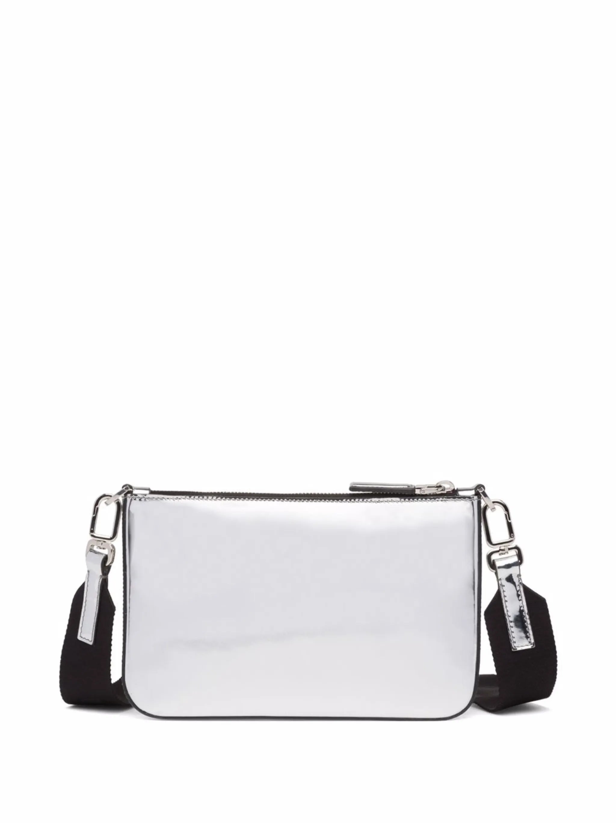 logo-plaque shoulder bag