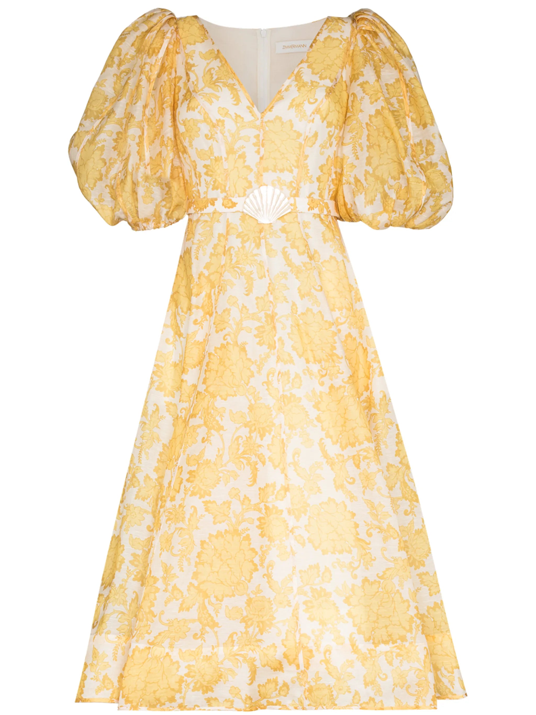 Postcard floral-print midi dress