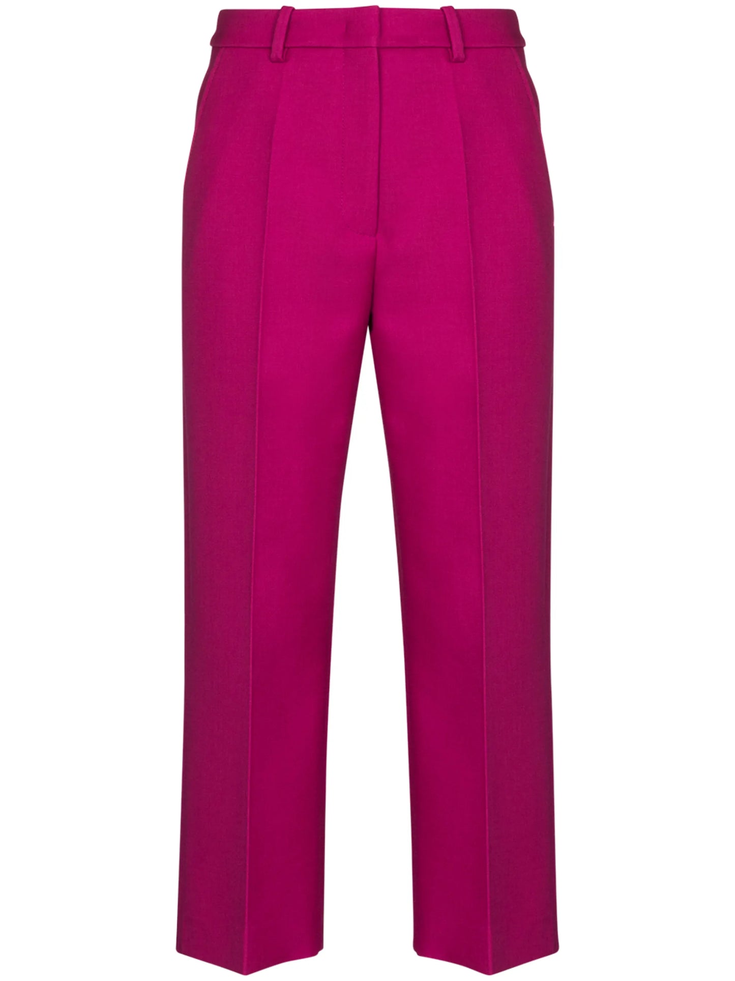 tailored cropped trousers