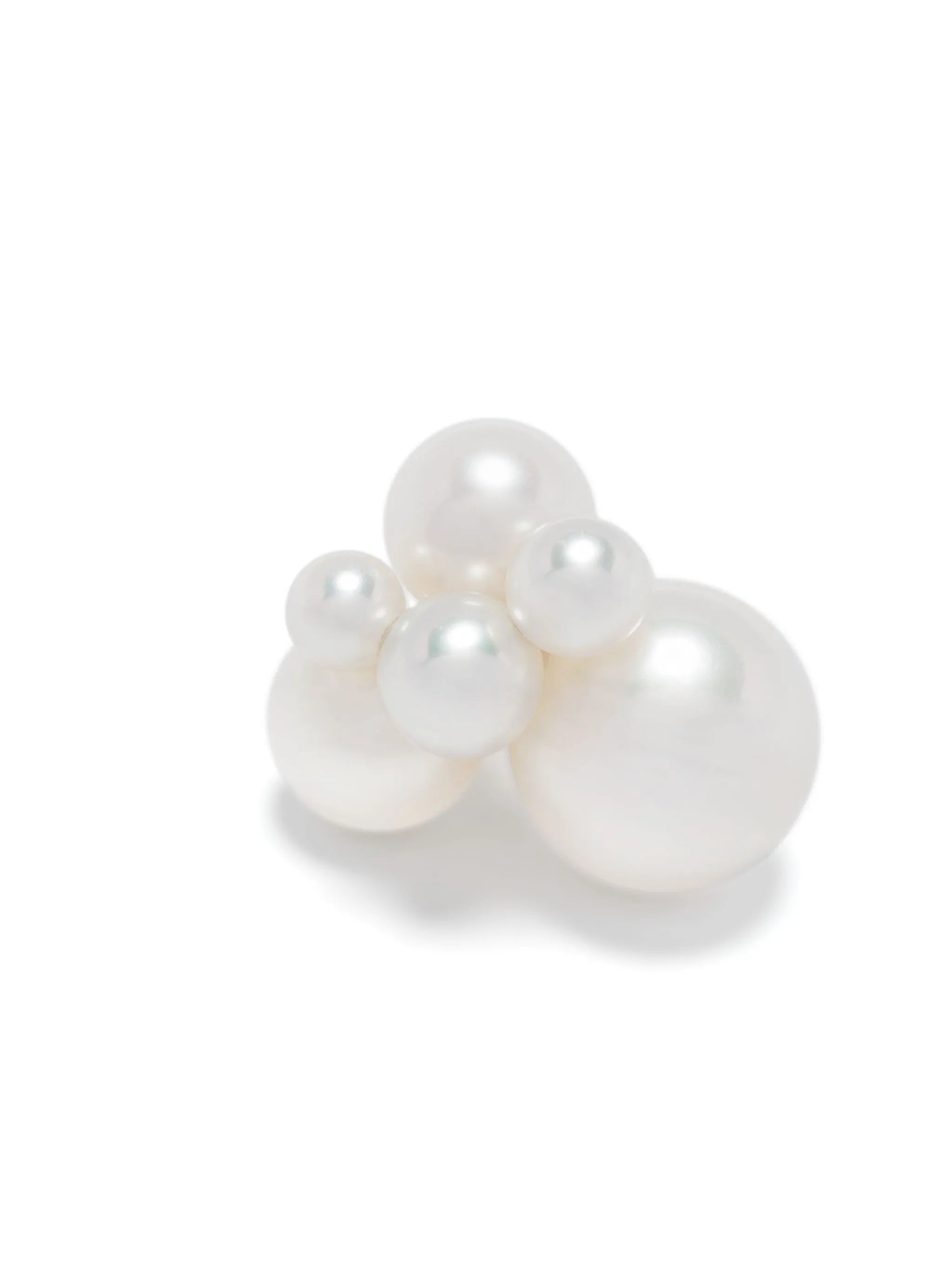 14kt yellow gold Bisou stud earring