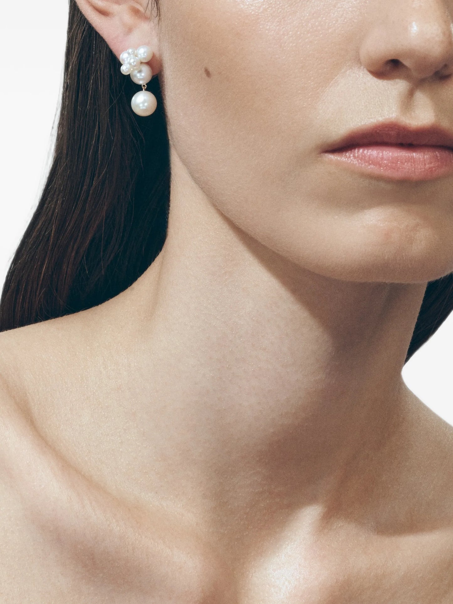 Bisou pearl earring
