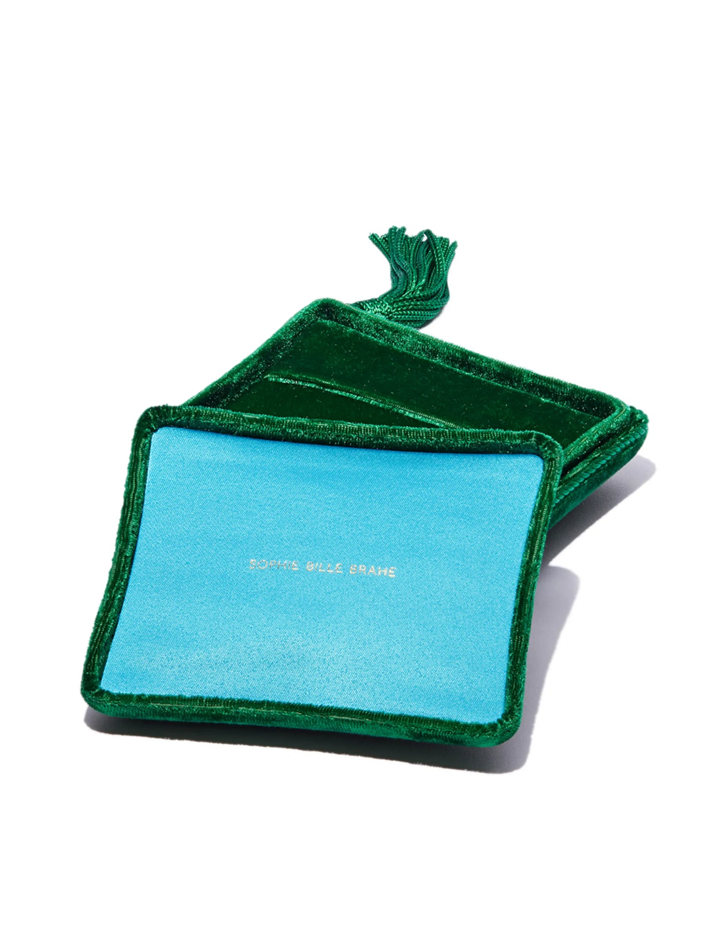 crushed-velvet jewellery box