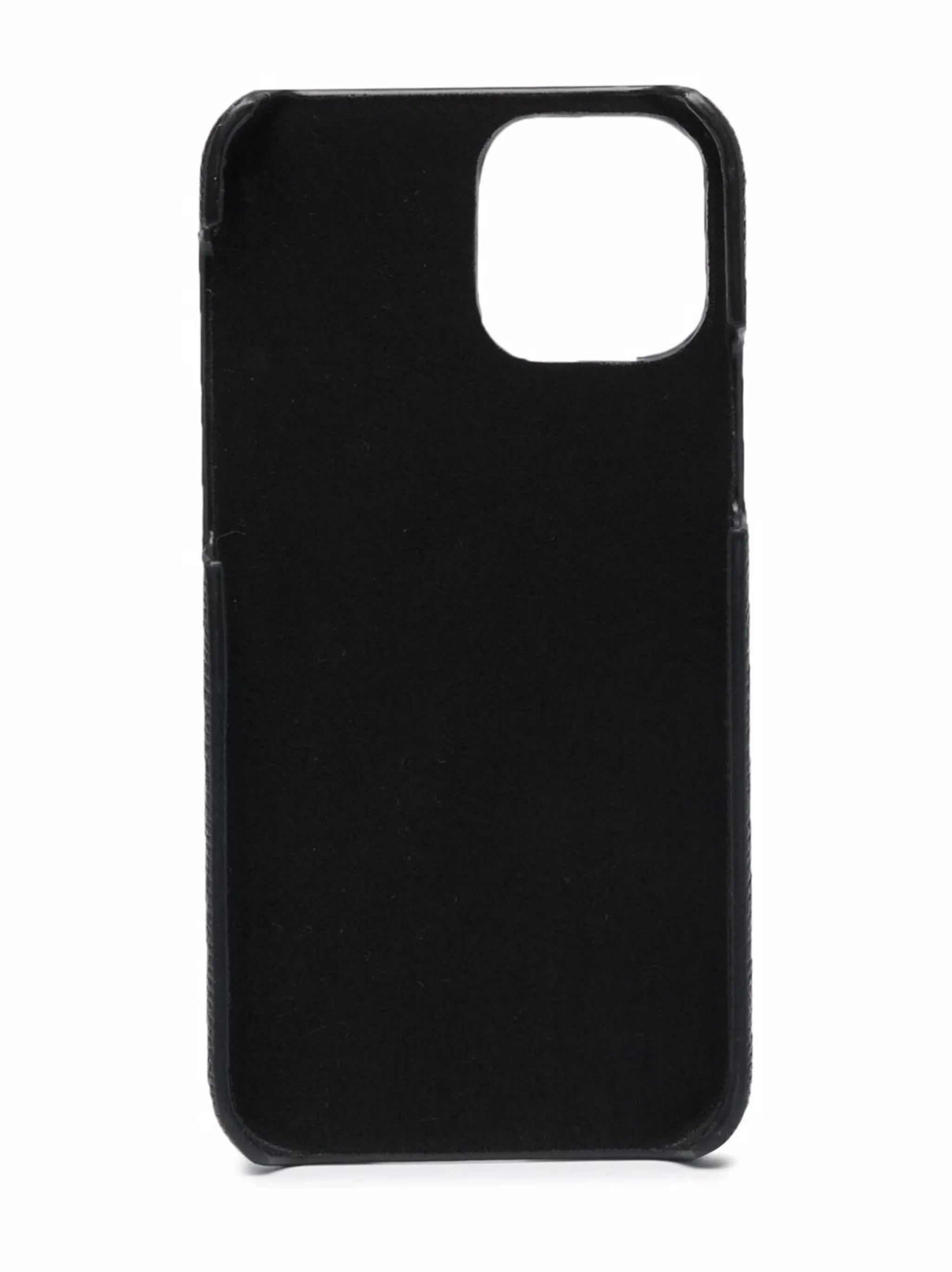 grained leather iPhone 12/12 Pro case
