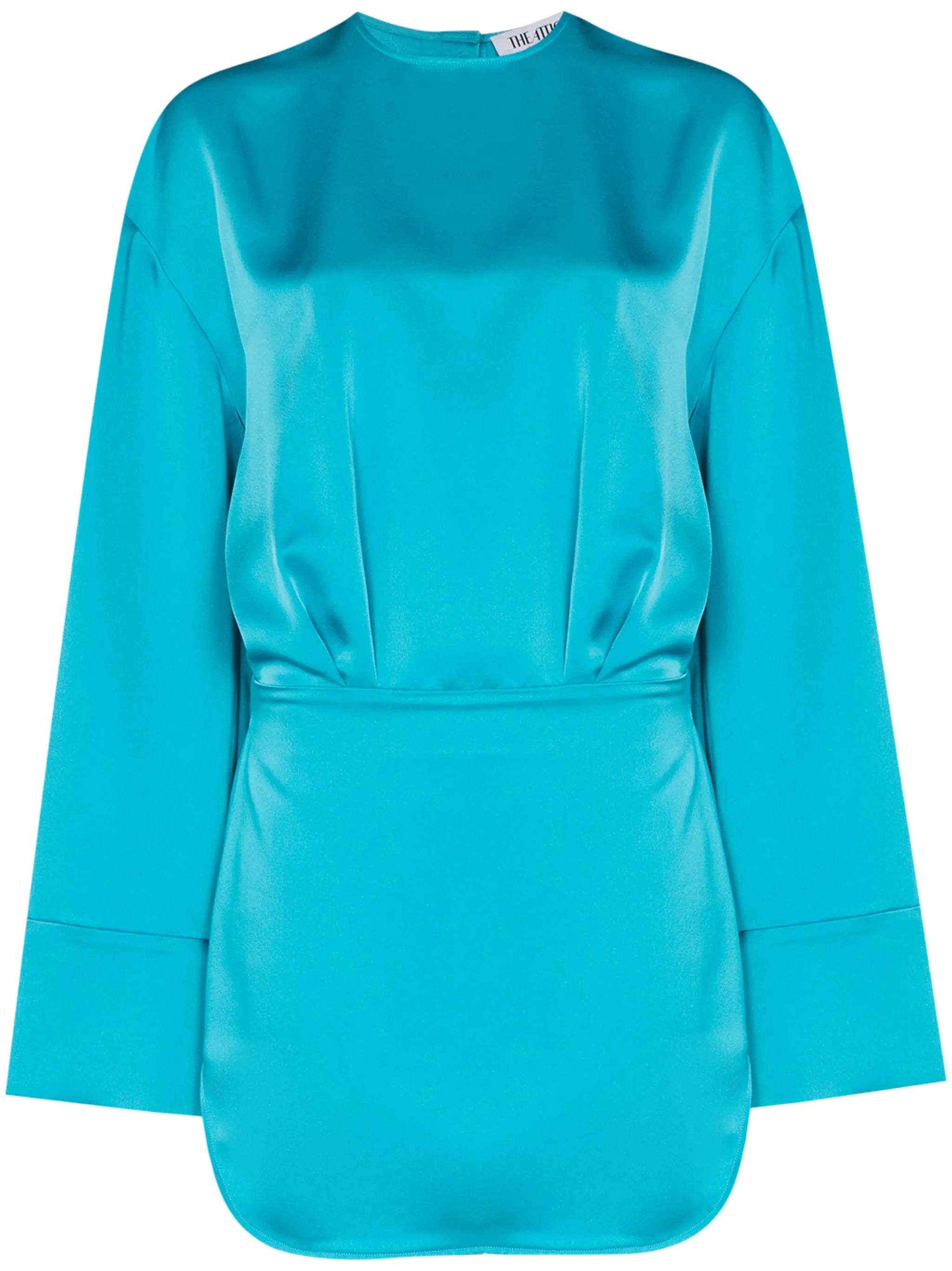 long-sleeve minidress