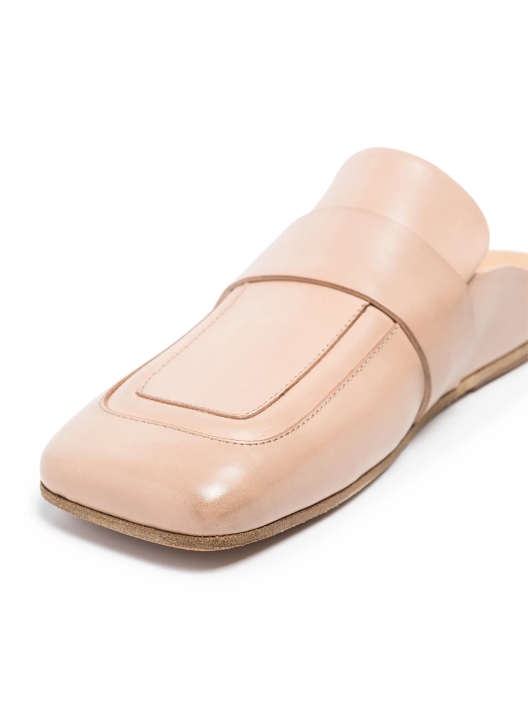 square-toe slippers