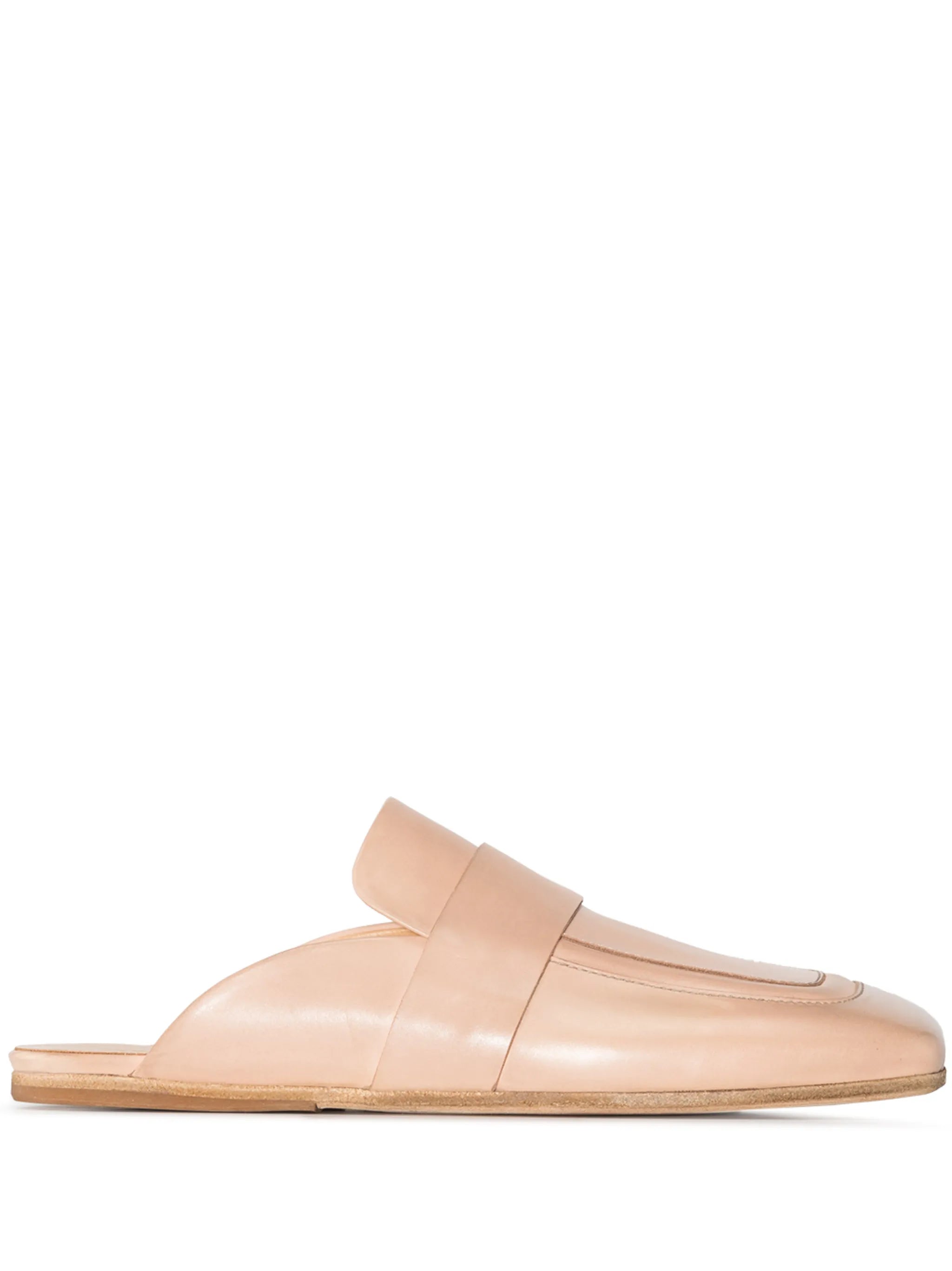 square-toe slippers