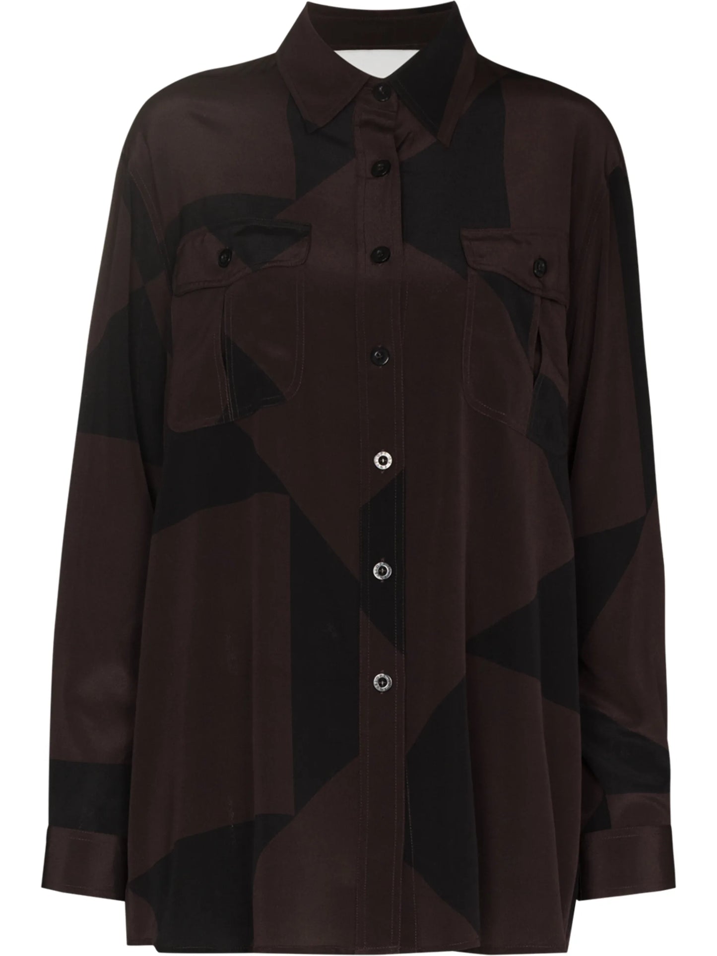 Havana geometric-print shirt