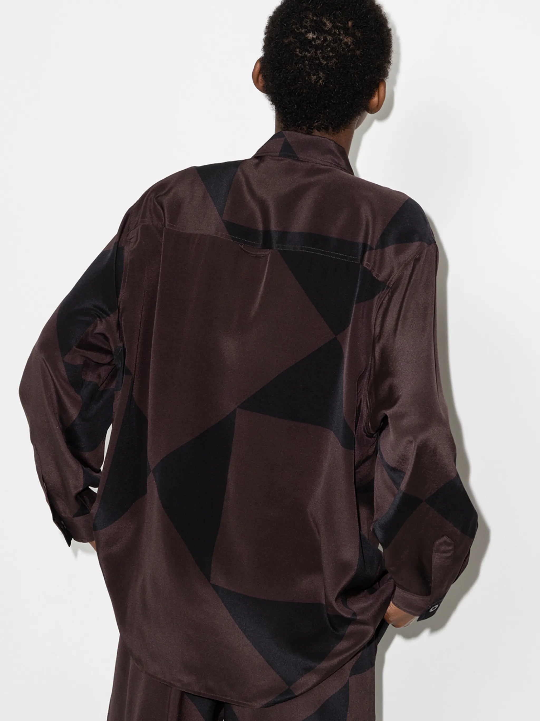 Havana geometric-print shirt