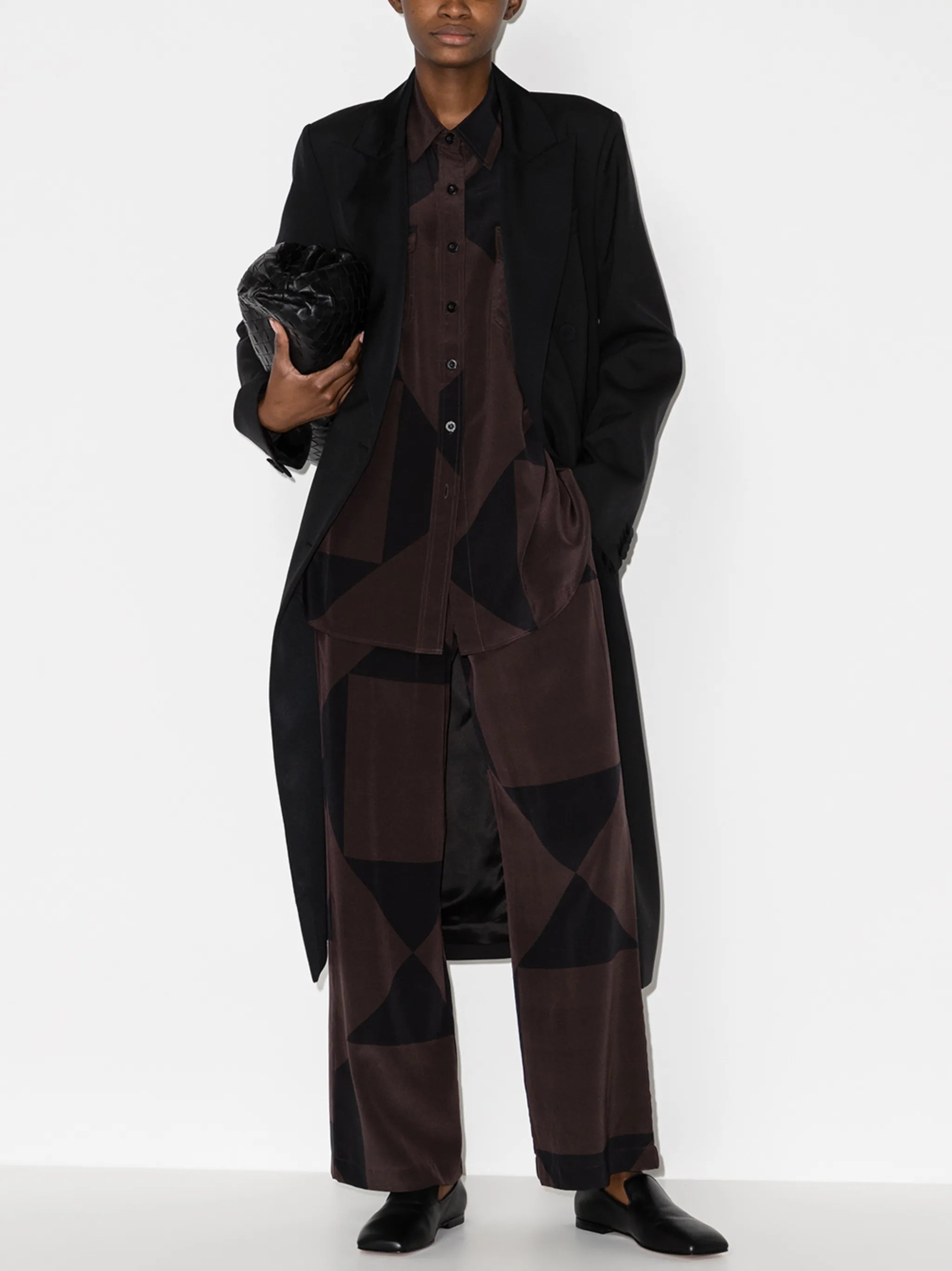 Havana geometric-print shirt