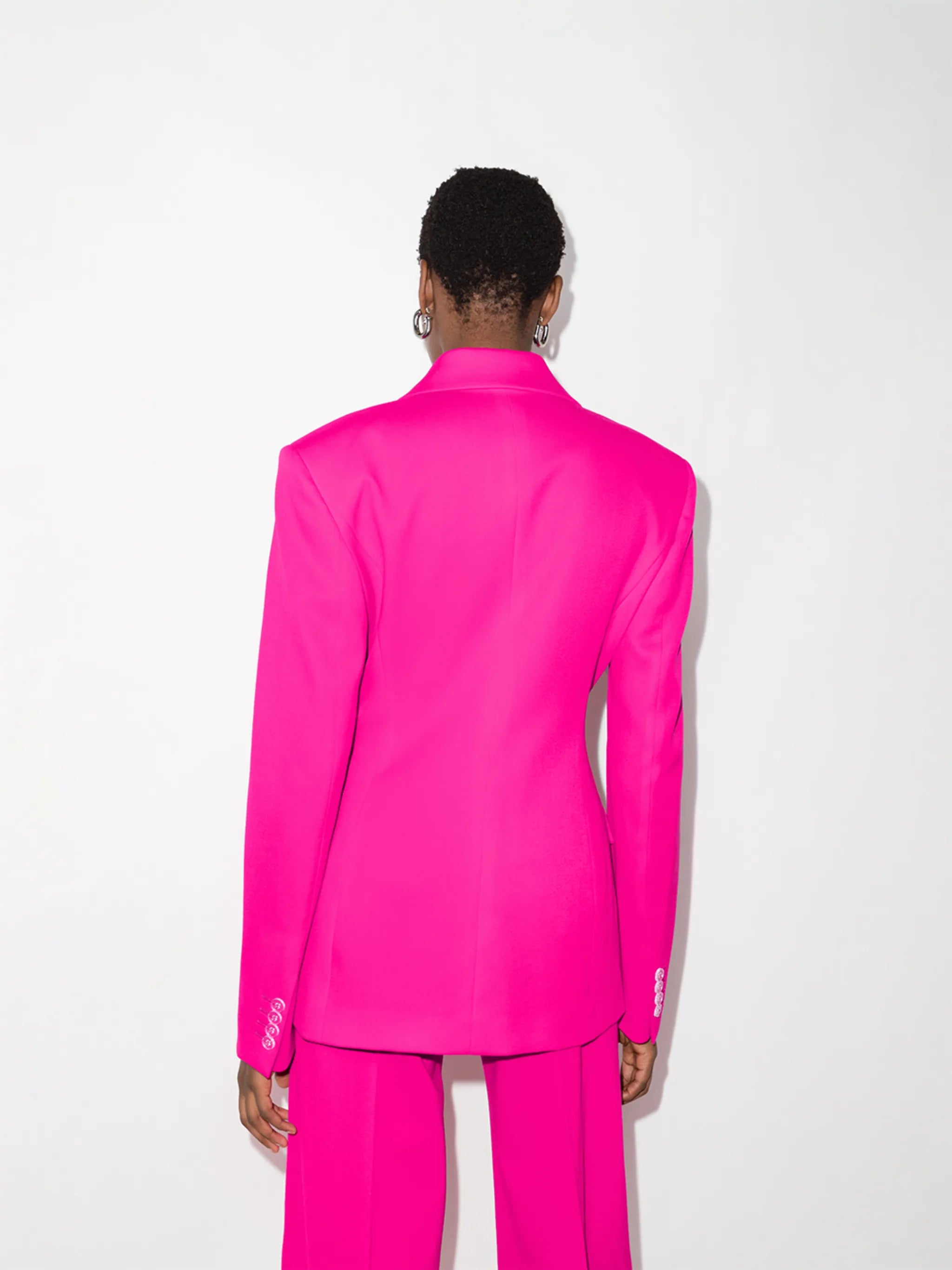 single-breasted tailored blazer