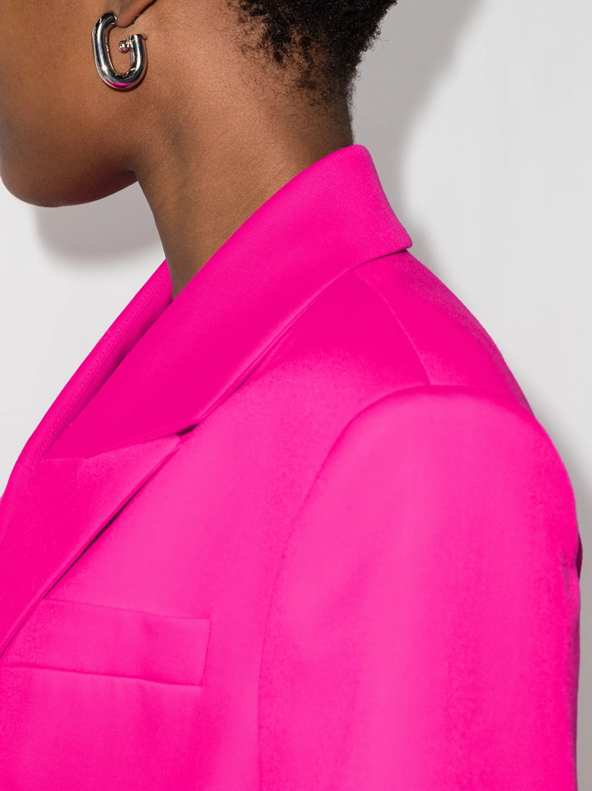 single-breasted tailored blazer