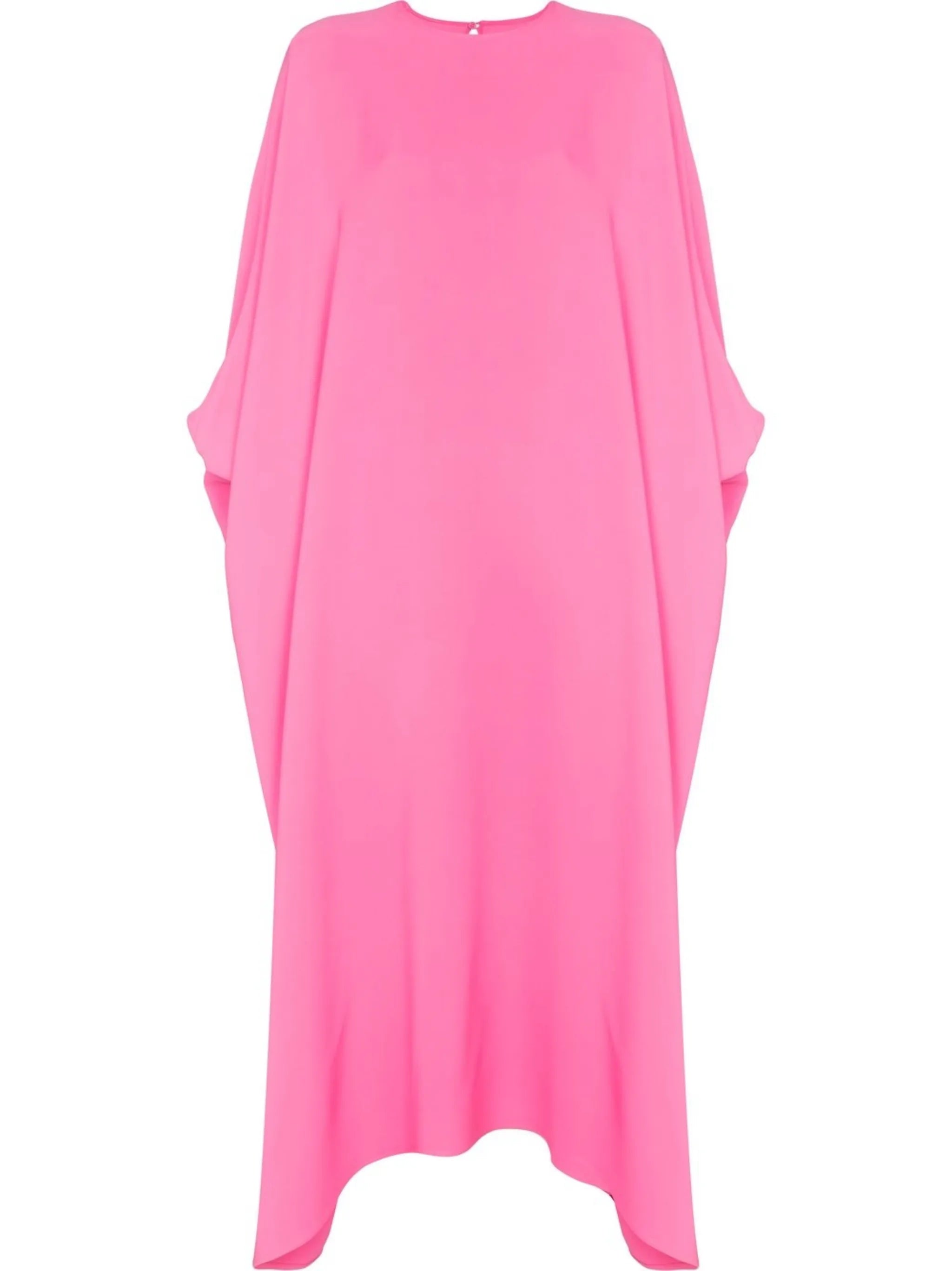 cape-style shift dress