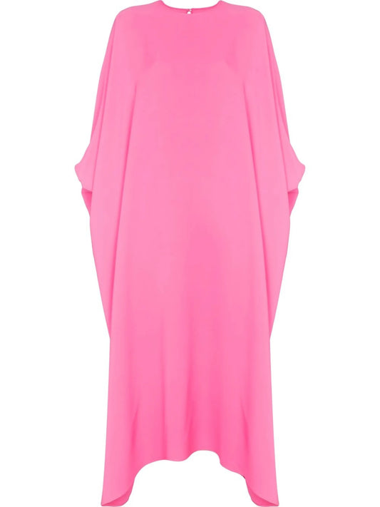 cape-style shift dress
