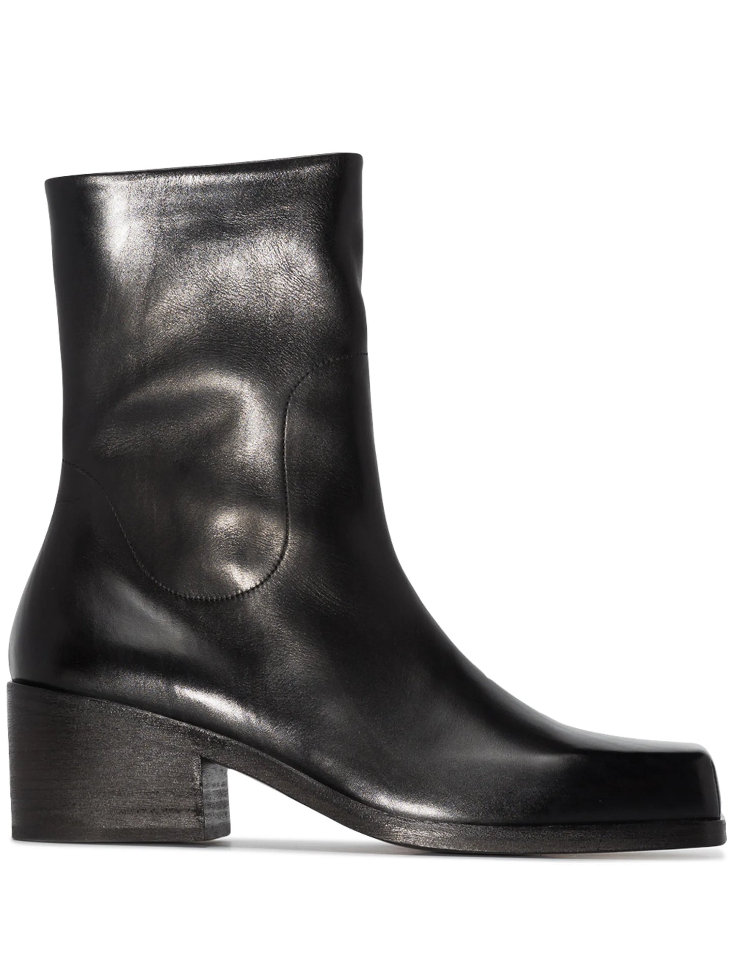 block-heel ankle boots