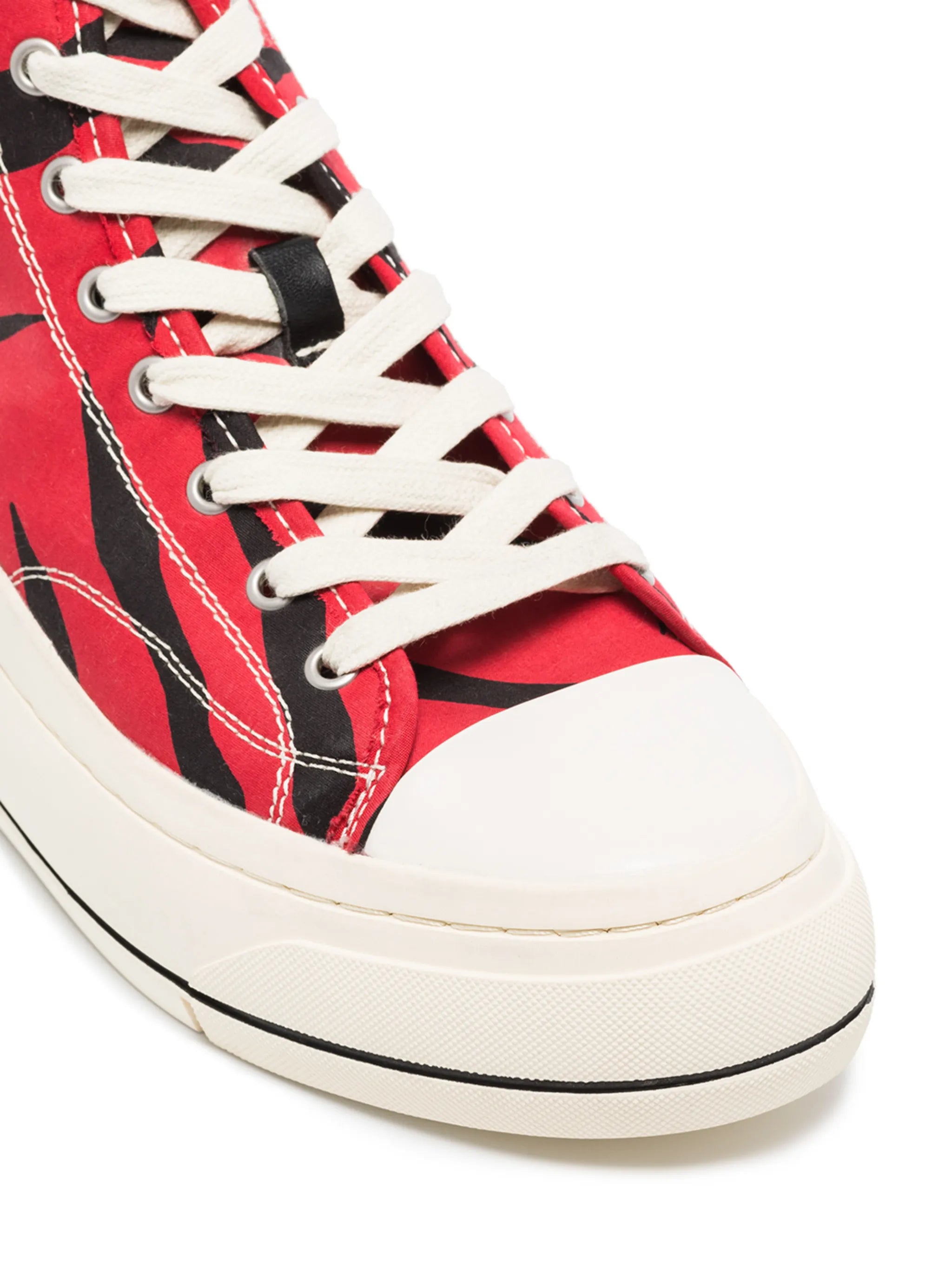 Kurt zebra print high-top sneakers