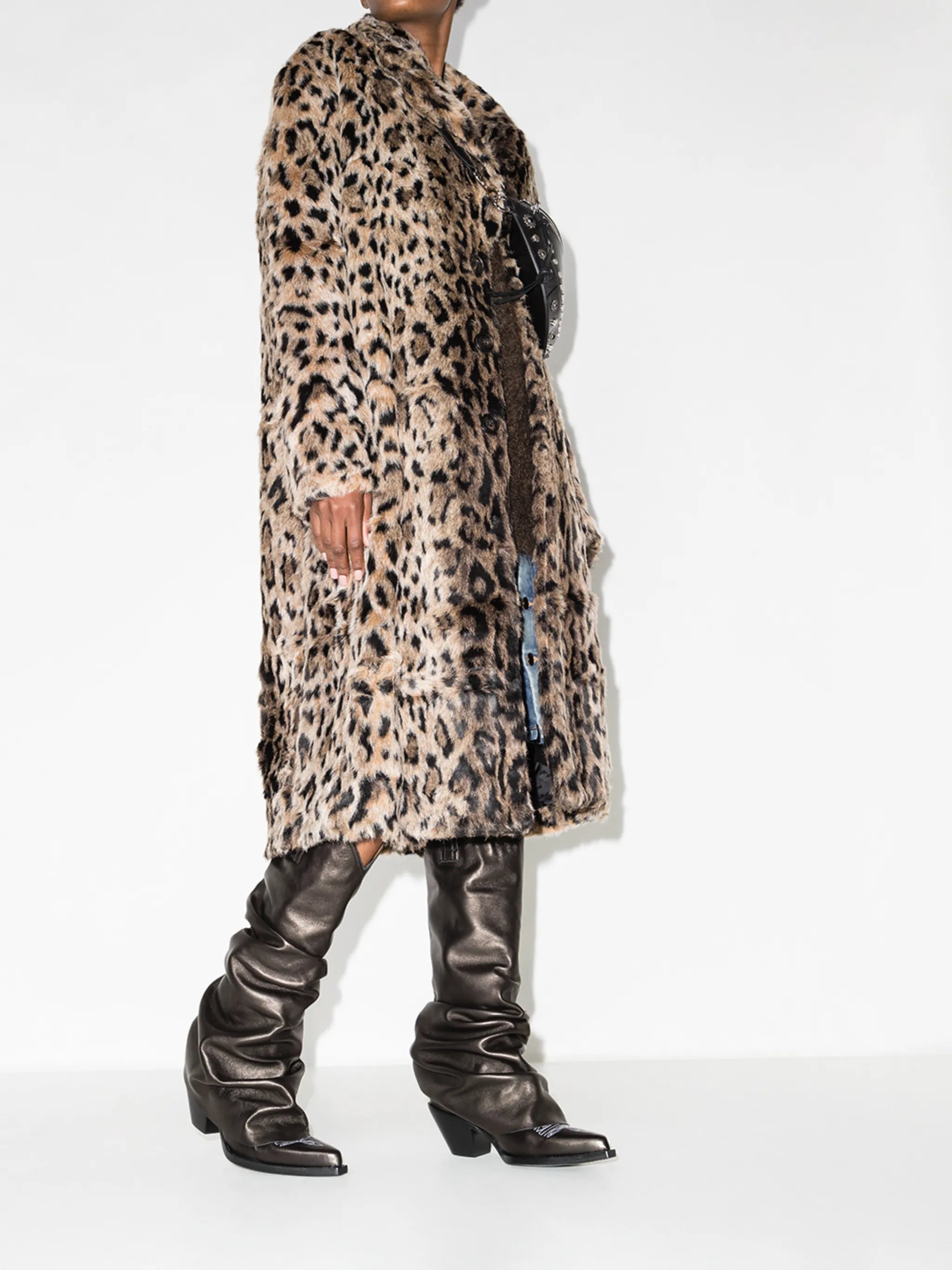 55mm knee-high leather boots
